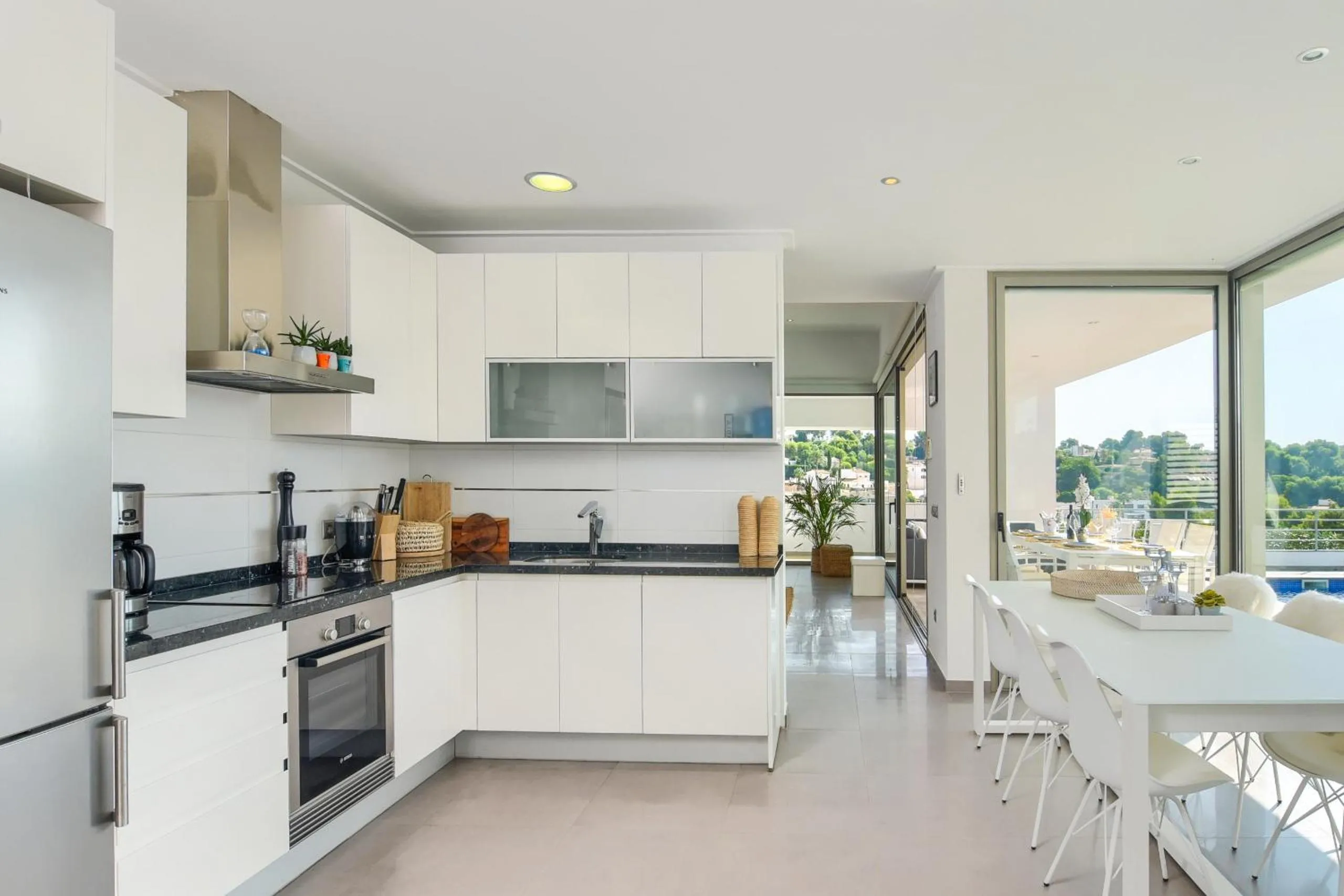 Kitchen or kitchenette in Graham Holiday Rentals - Baladrar