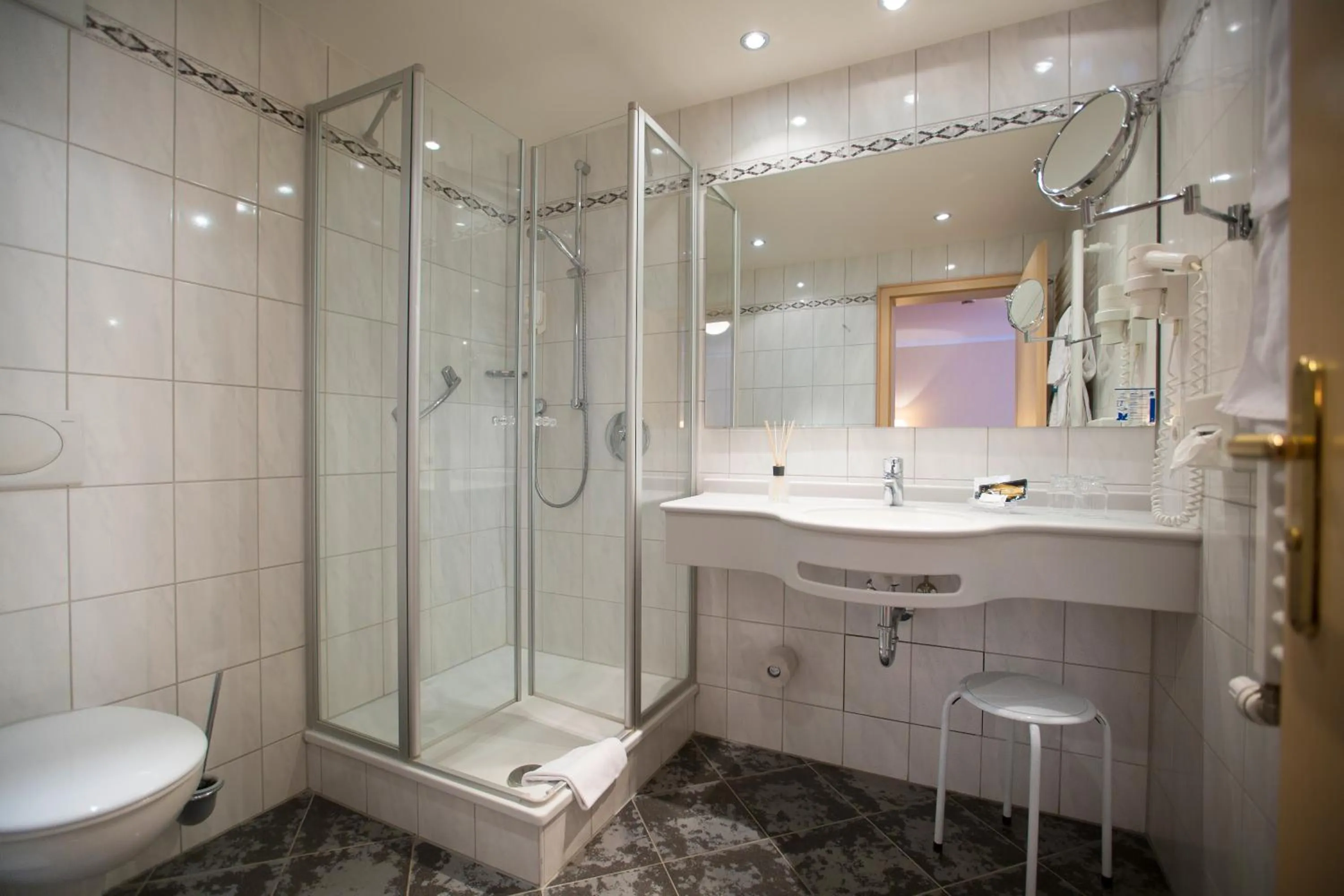 Bathroom in Flair Hotel Adlerbad