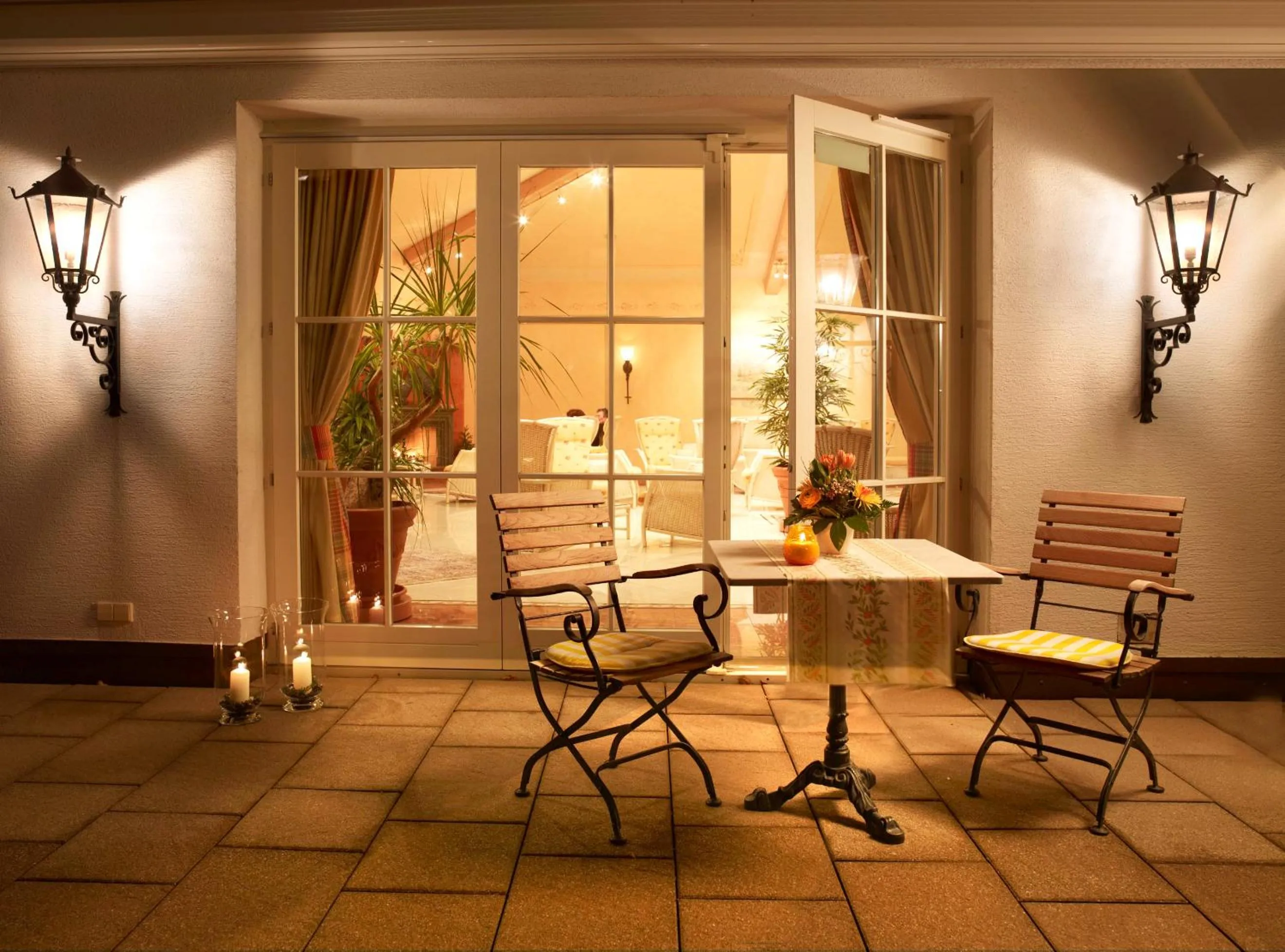 Balcony/Terrace in Flair Hotel Adlerbad