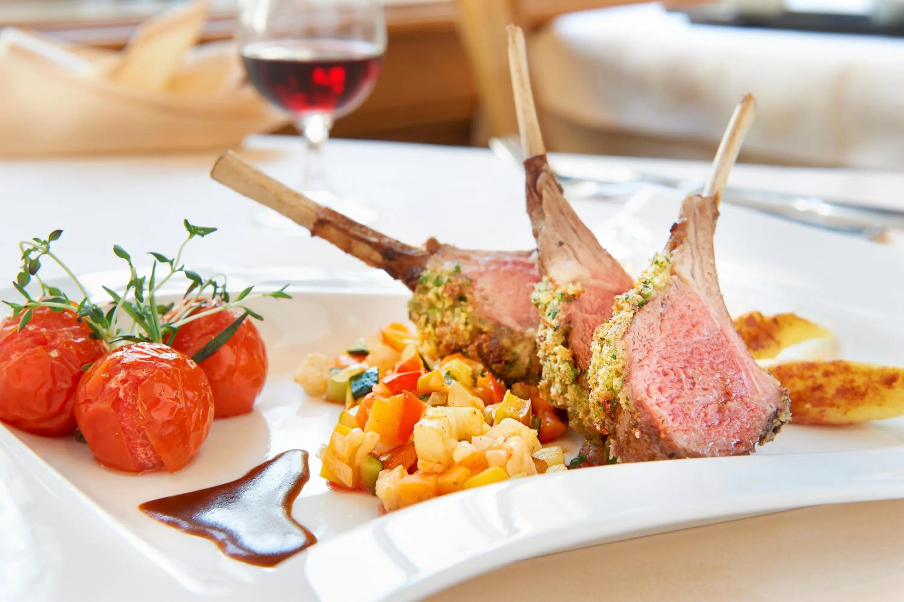 Food close-up in Flair Hotel Adlerbad