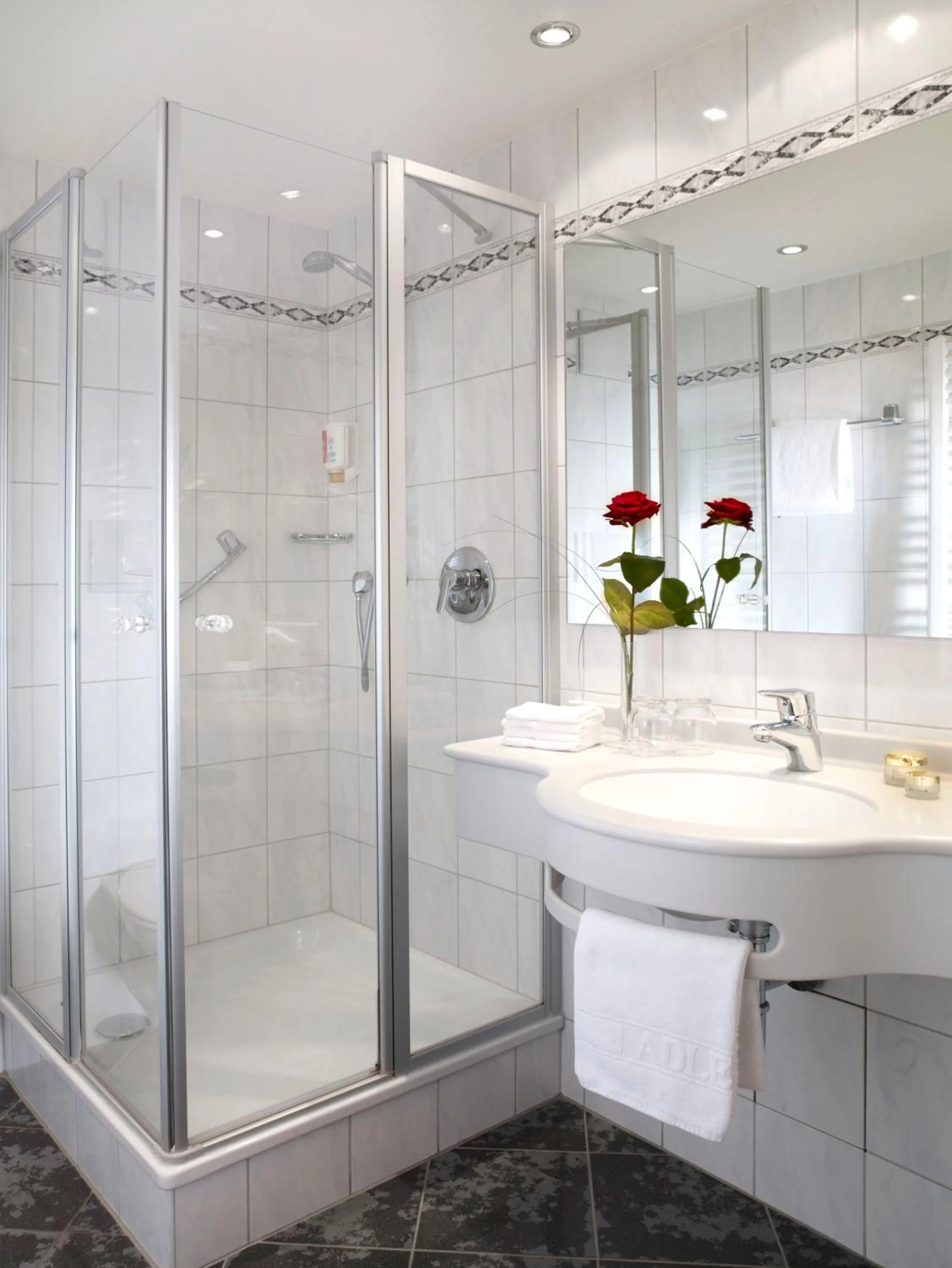 Bathroom in Flair Hotel Adlerbad