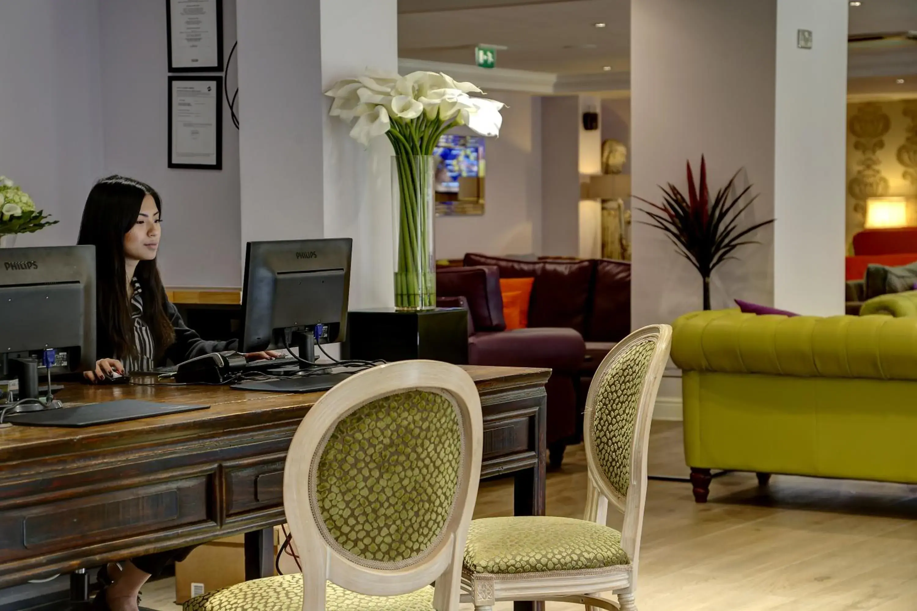 Lobby/Reception in Needham House Hotel