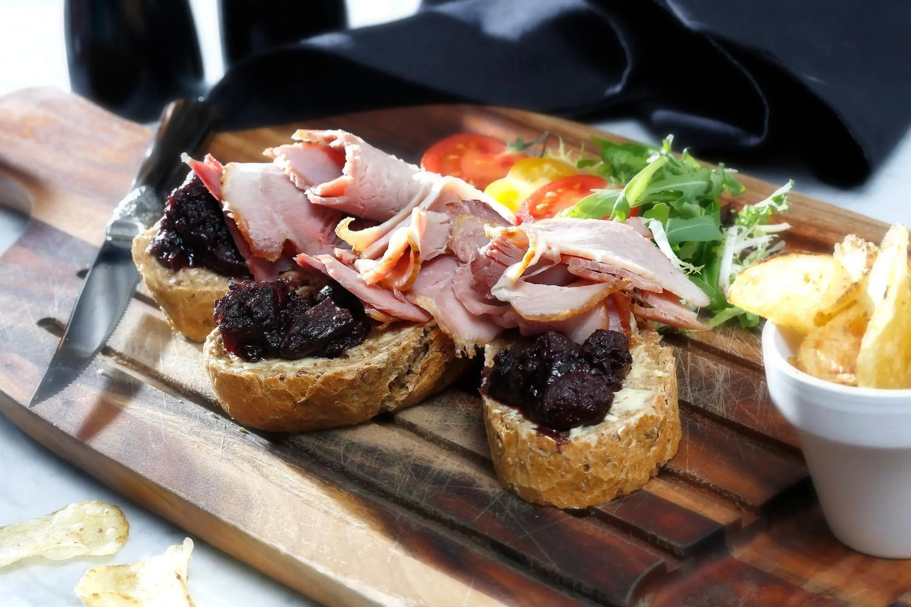 Food close-up, Food in Needham House Hotel