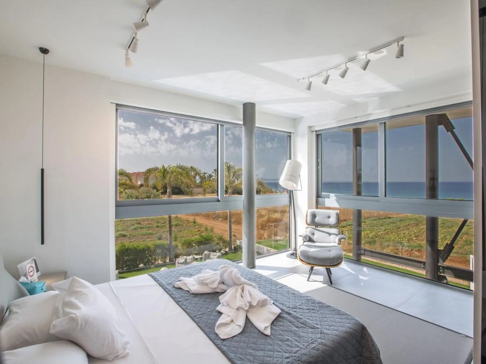 Other, Bed in Villa Papadopo - Luxury 3 Bedroom Villa With Private Pool, Hot Tub And Sea Views