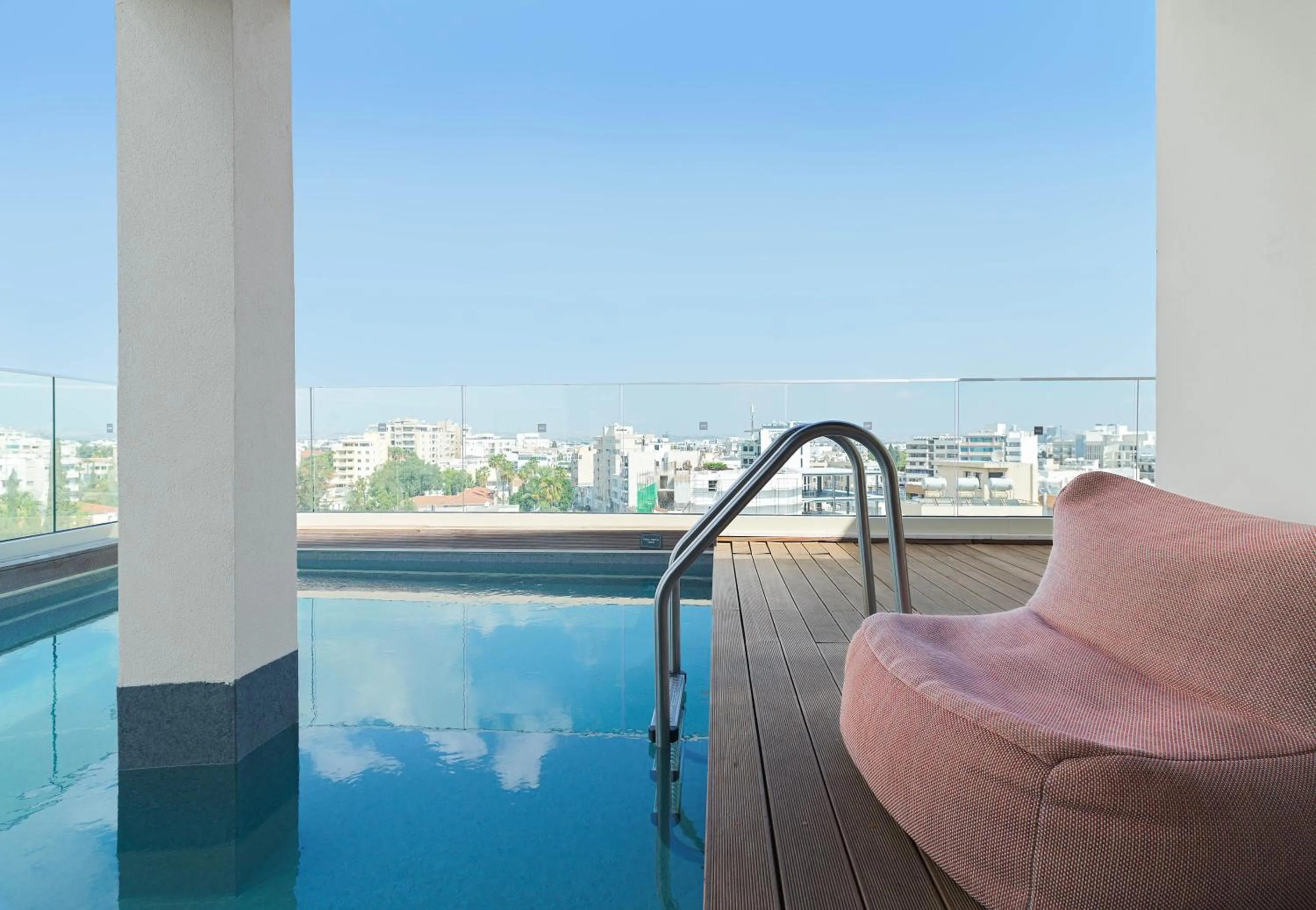 Swimming pool in Leonardo Boutique Hotel Larnaca