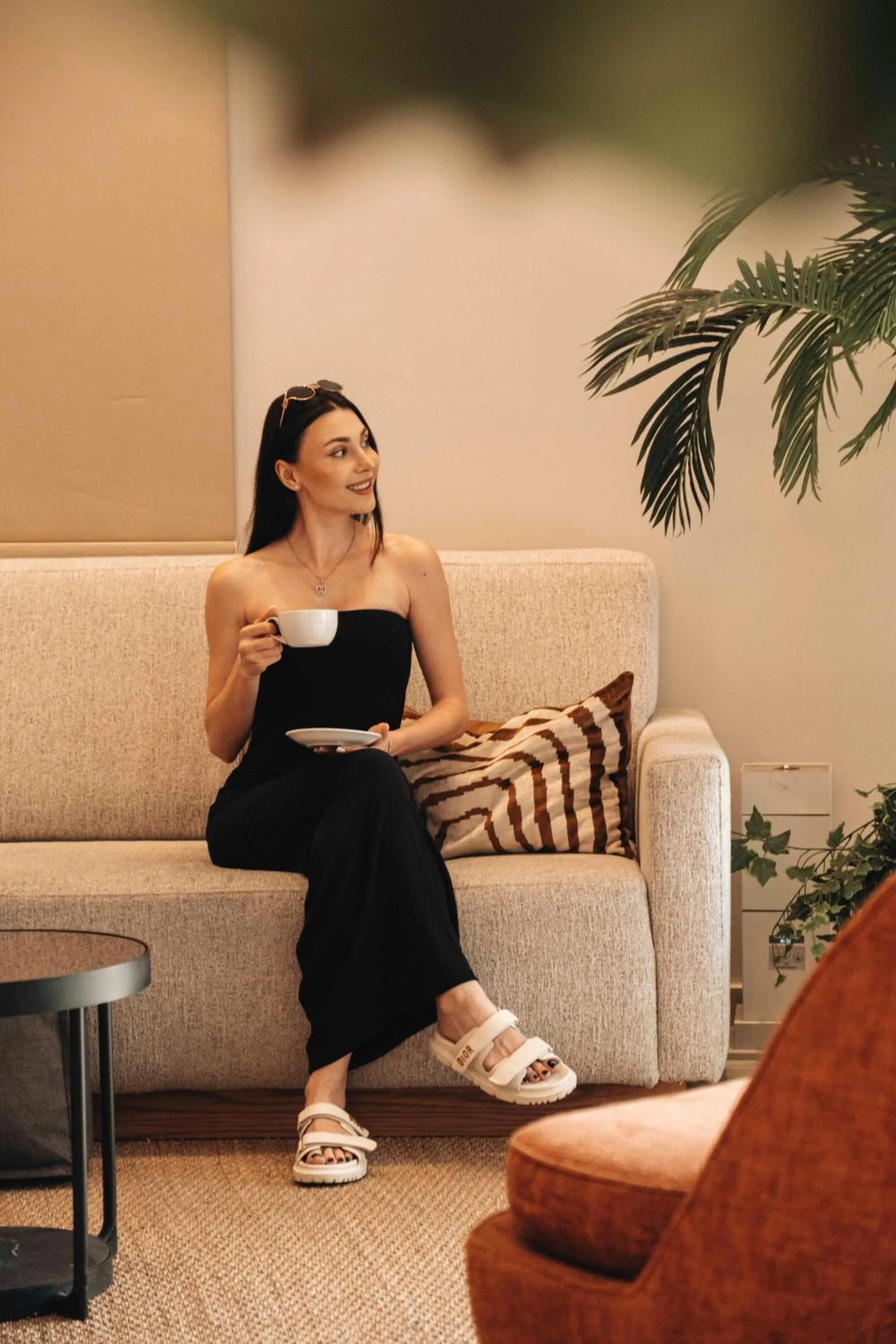 Seating area in Leonardo Boutique Hotel Larnaca