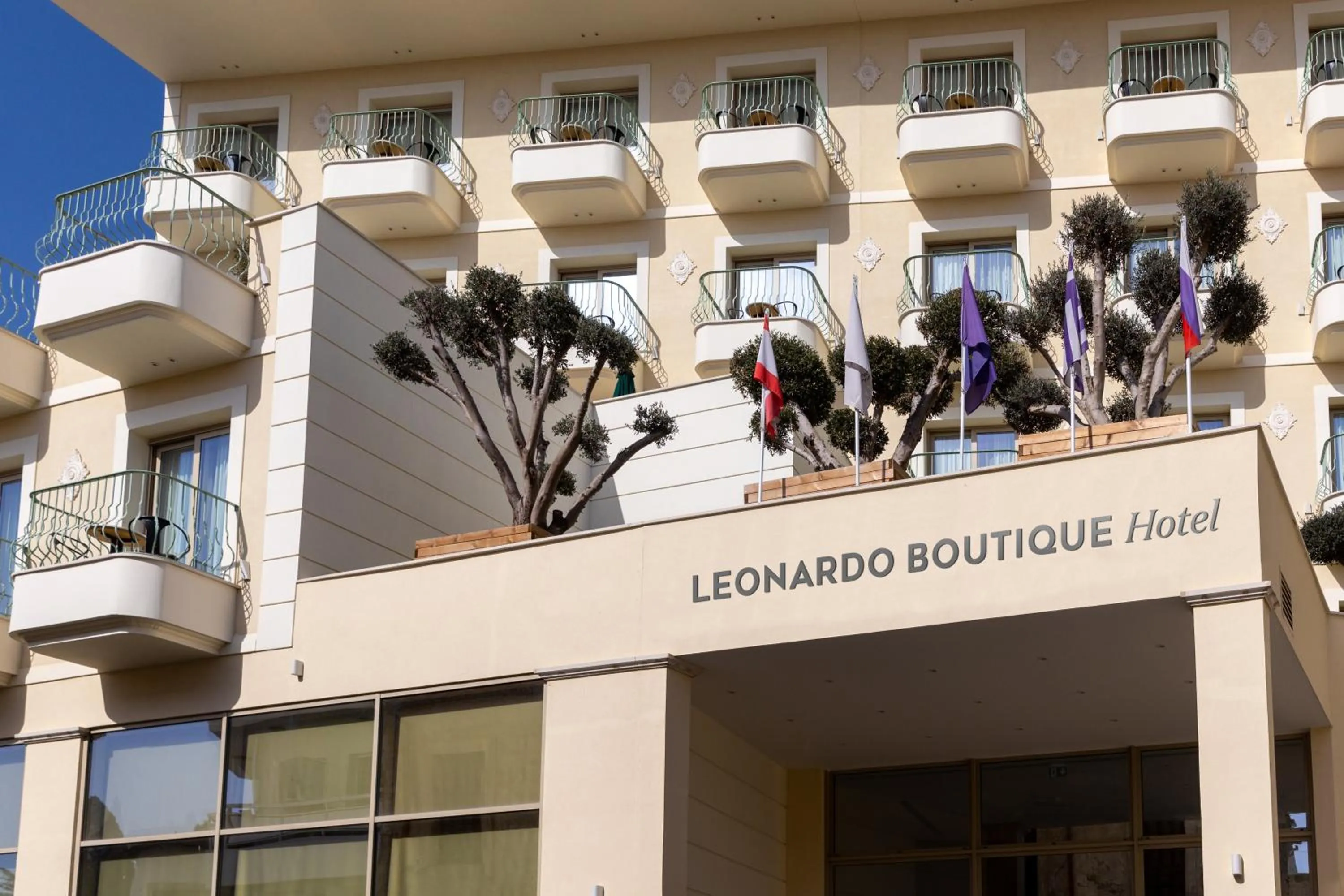 Property building in Leonardo Boutique Hotel Larnaca