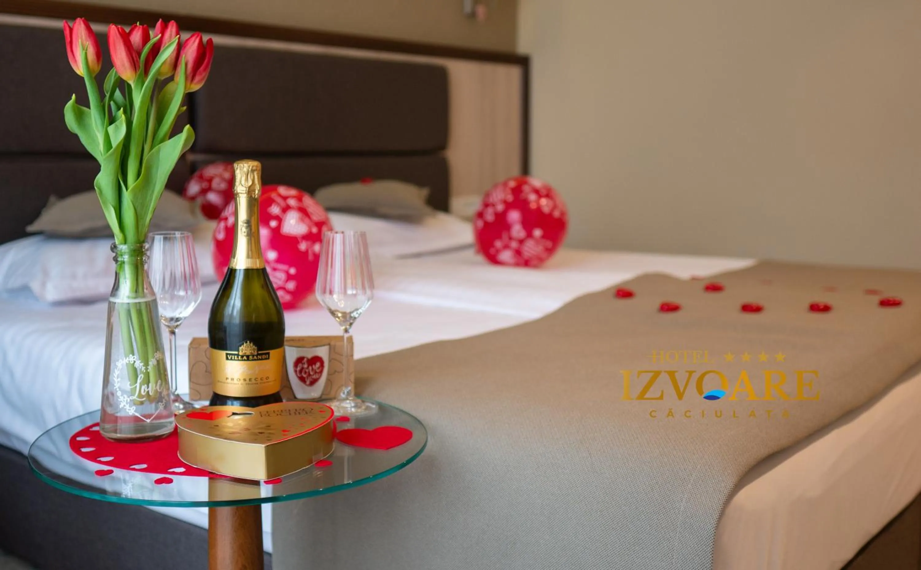 VIP, Bed in Hotel IZVOARE Caciulata