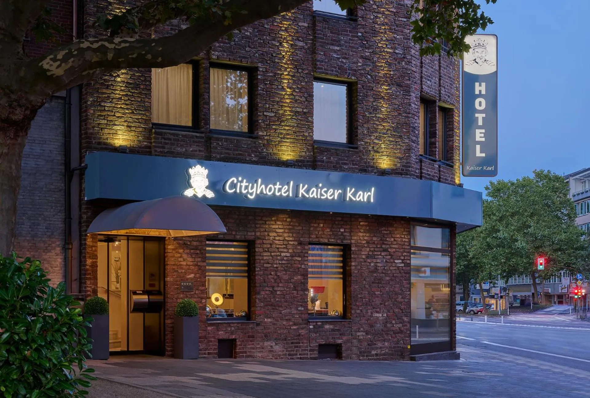 Property building in Cityhotel Kaiser Karl Aachen