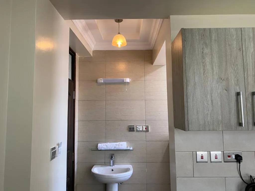 Bathroom in Hemak Suites