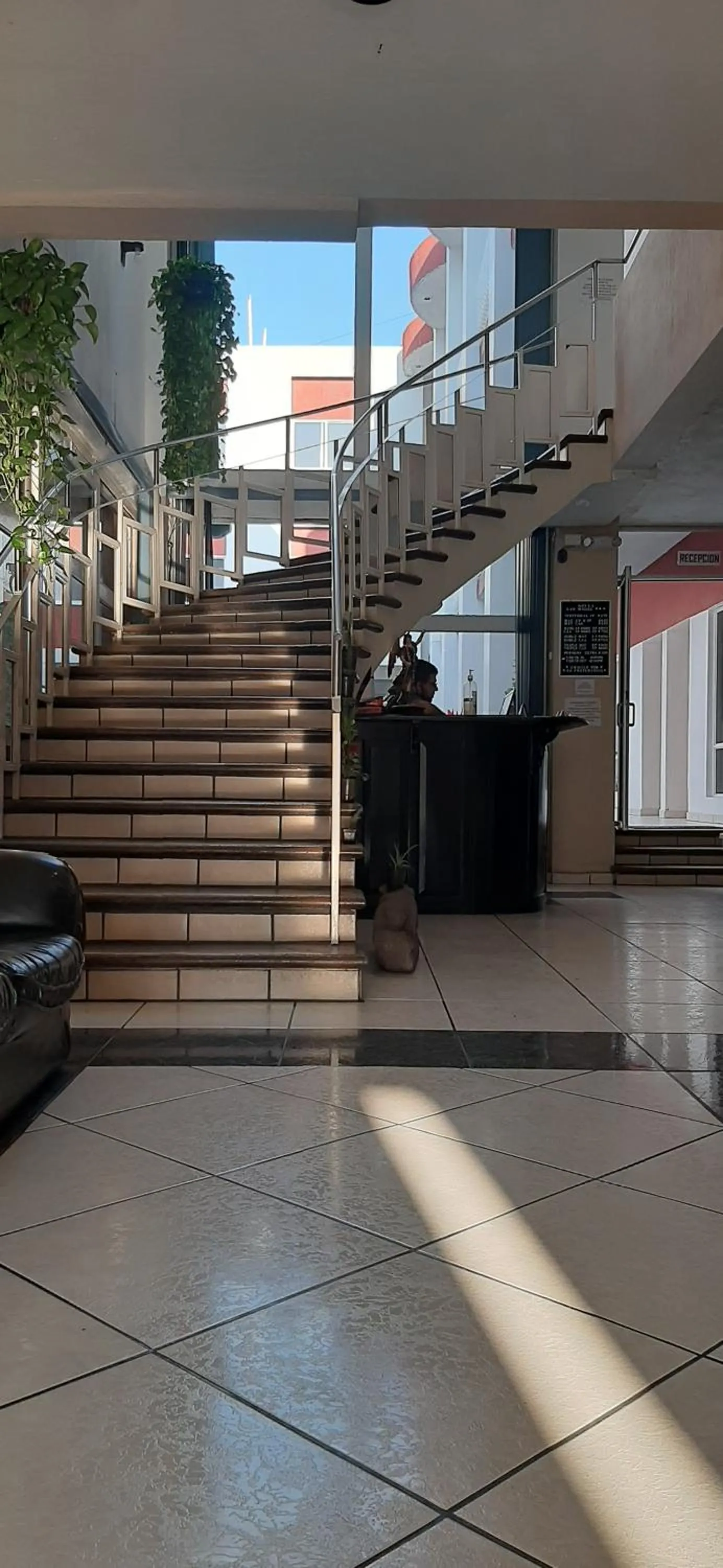 Lobby or reception in Hotel San Miguel