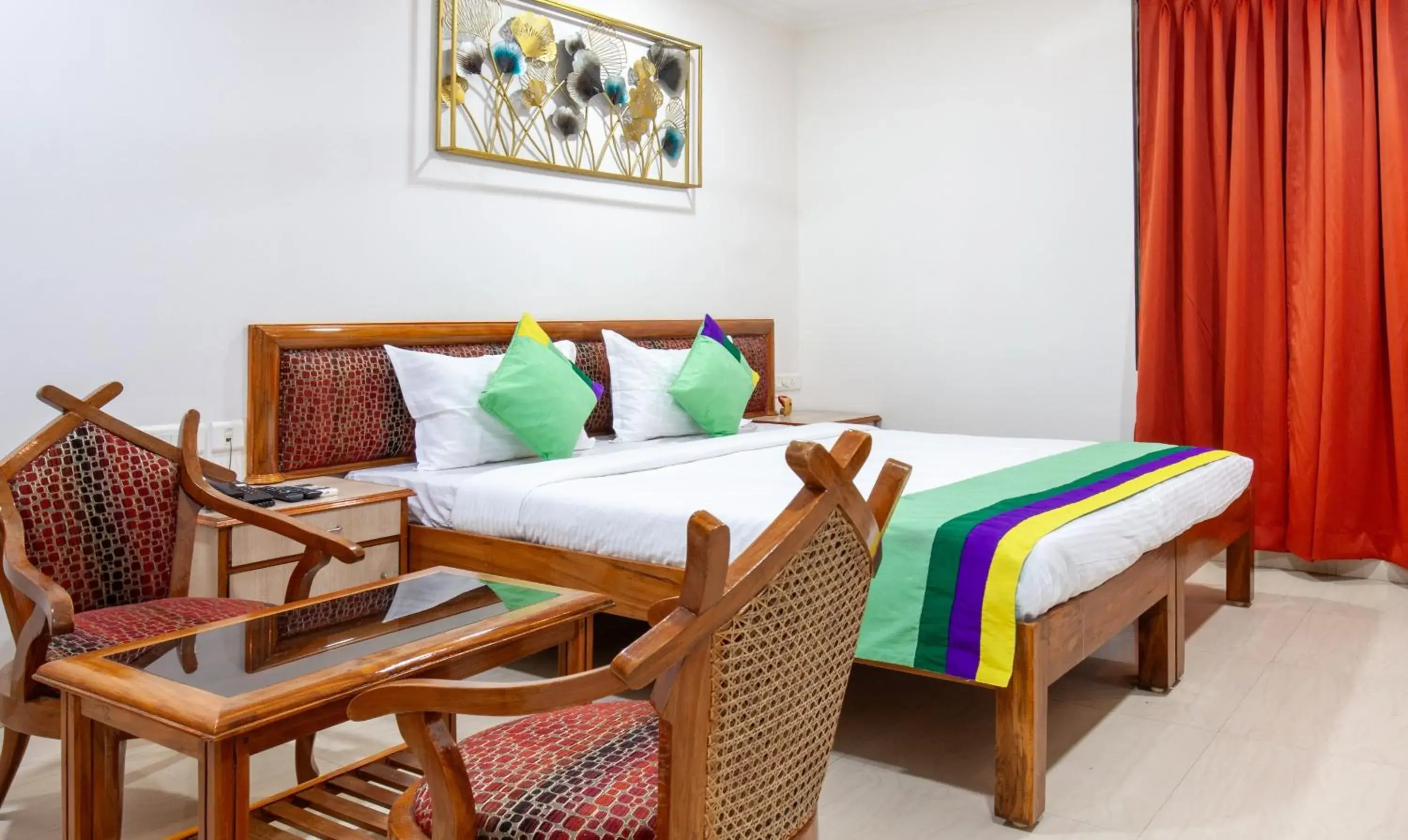 Deluxe Double Room - single occupancy in Treebo Y Hotels Elite, Khandagiri Deluxe Double Room - single occupancy in Treebo Y Hotels Elite, Khandagiri