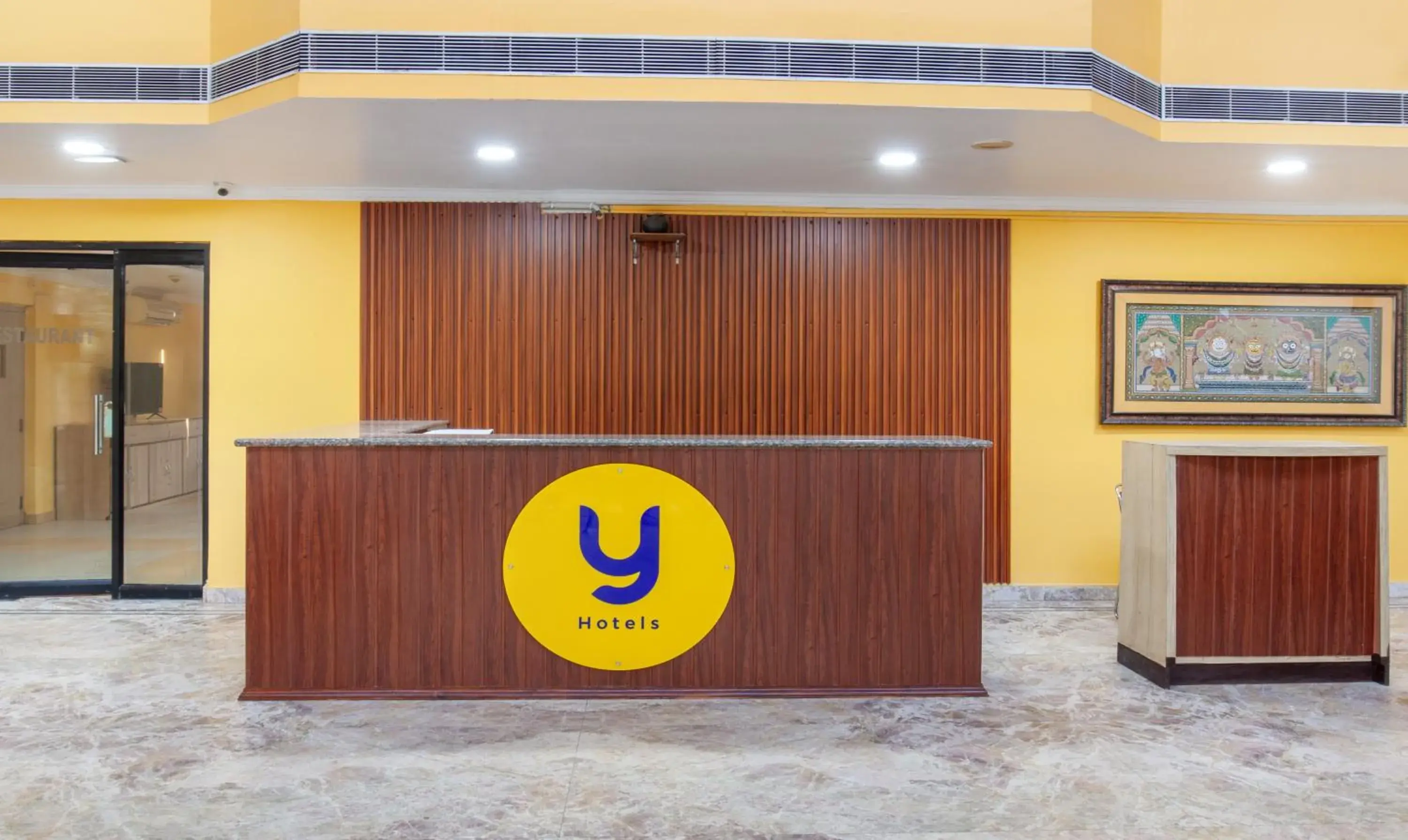 Lobby or reception in Treebo Y Hotels Elite, Khandagiri Lobby or reception in Treebo Y Hotels Elite, Khandagiri