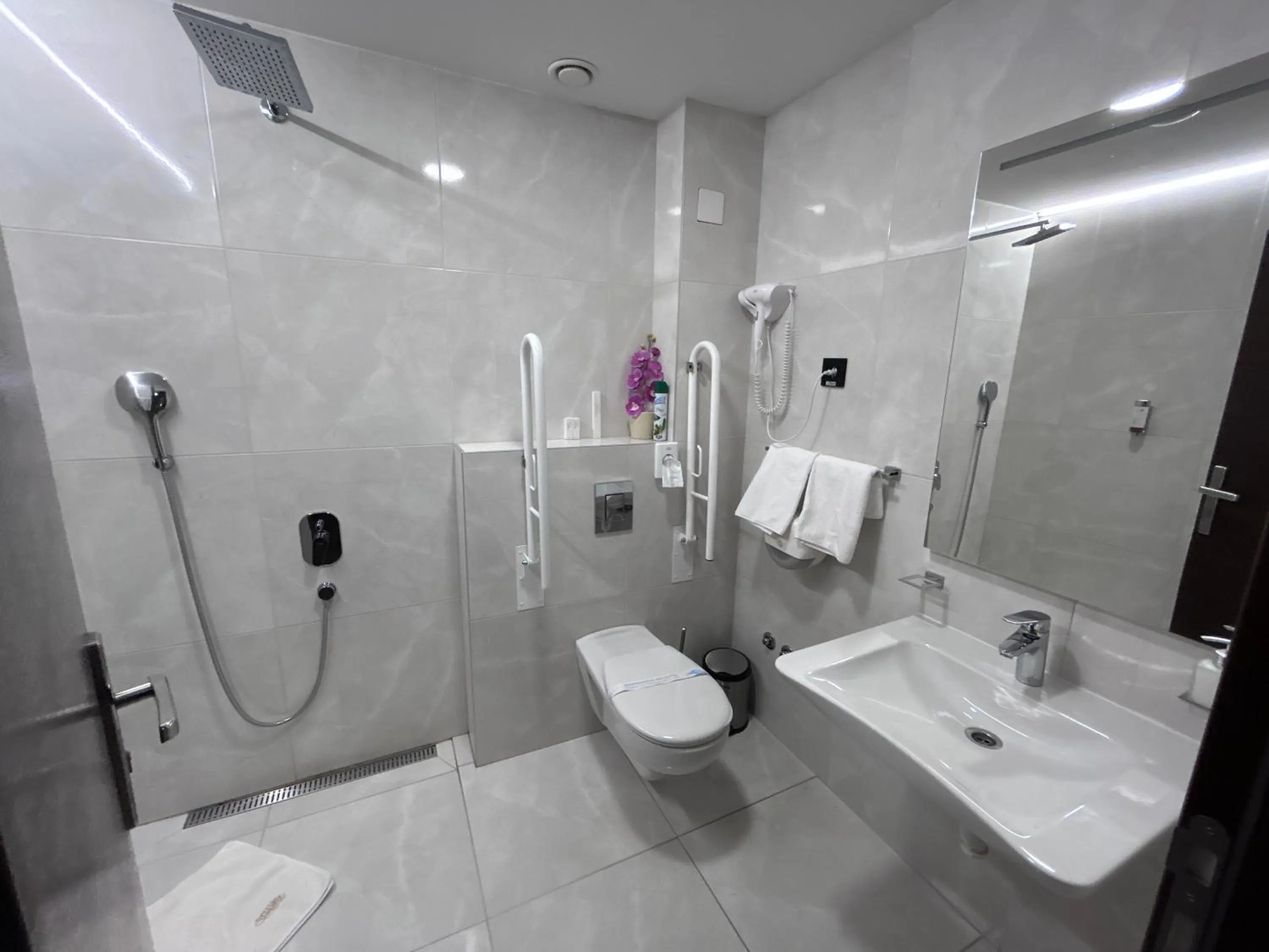 Shower in Hotel Siesta