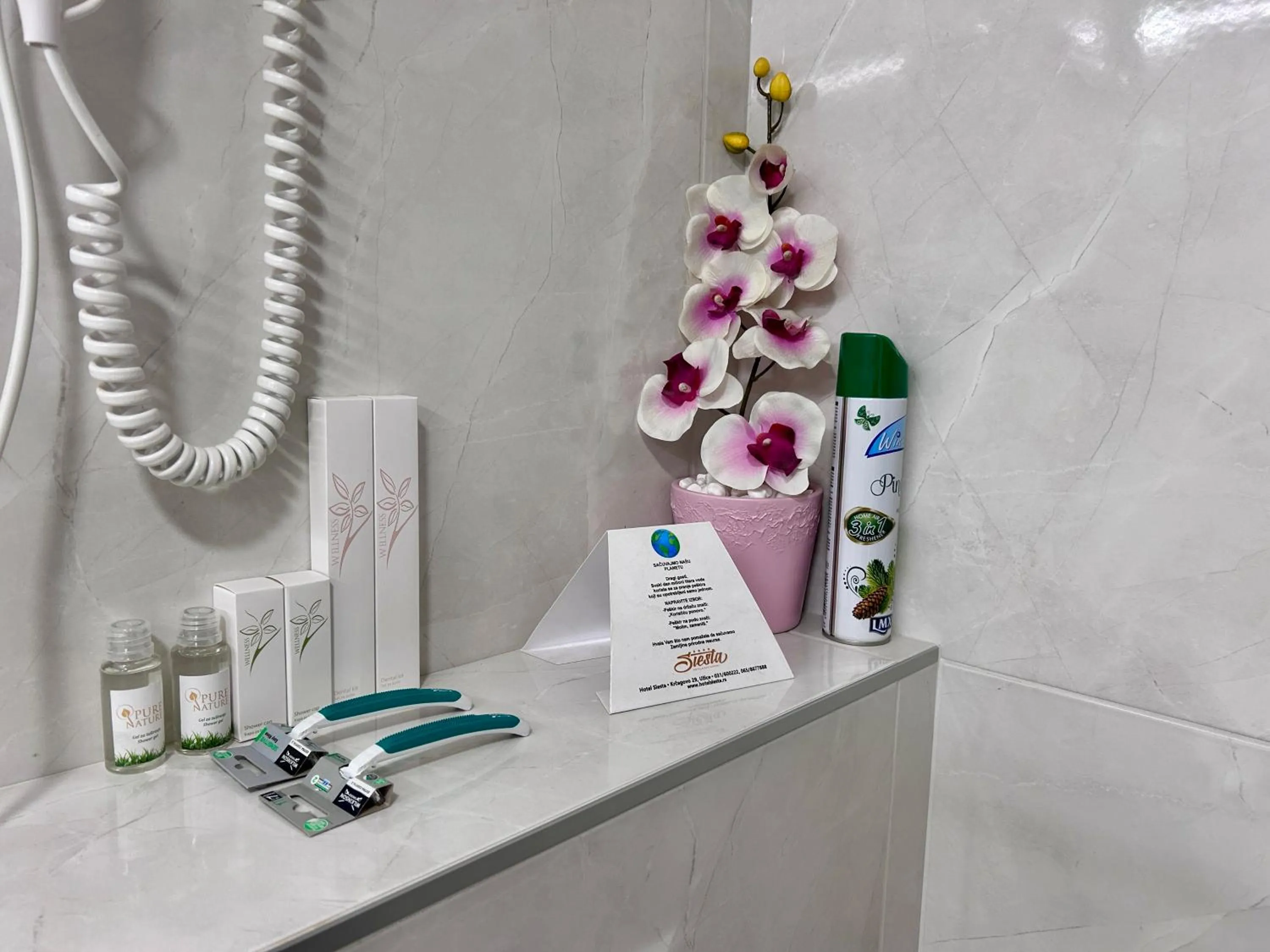 Bathroom in Hotel Siesta