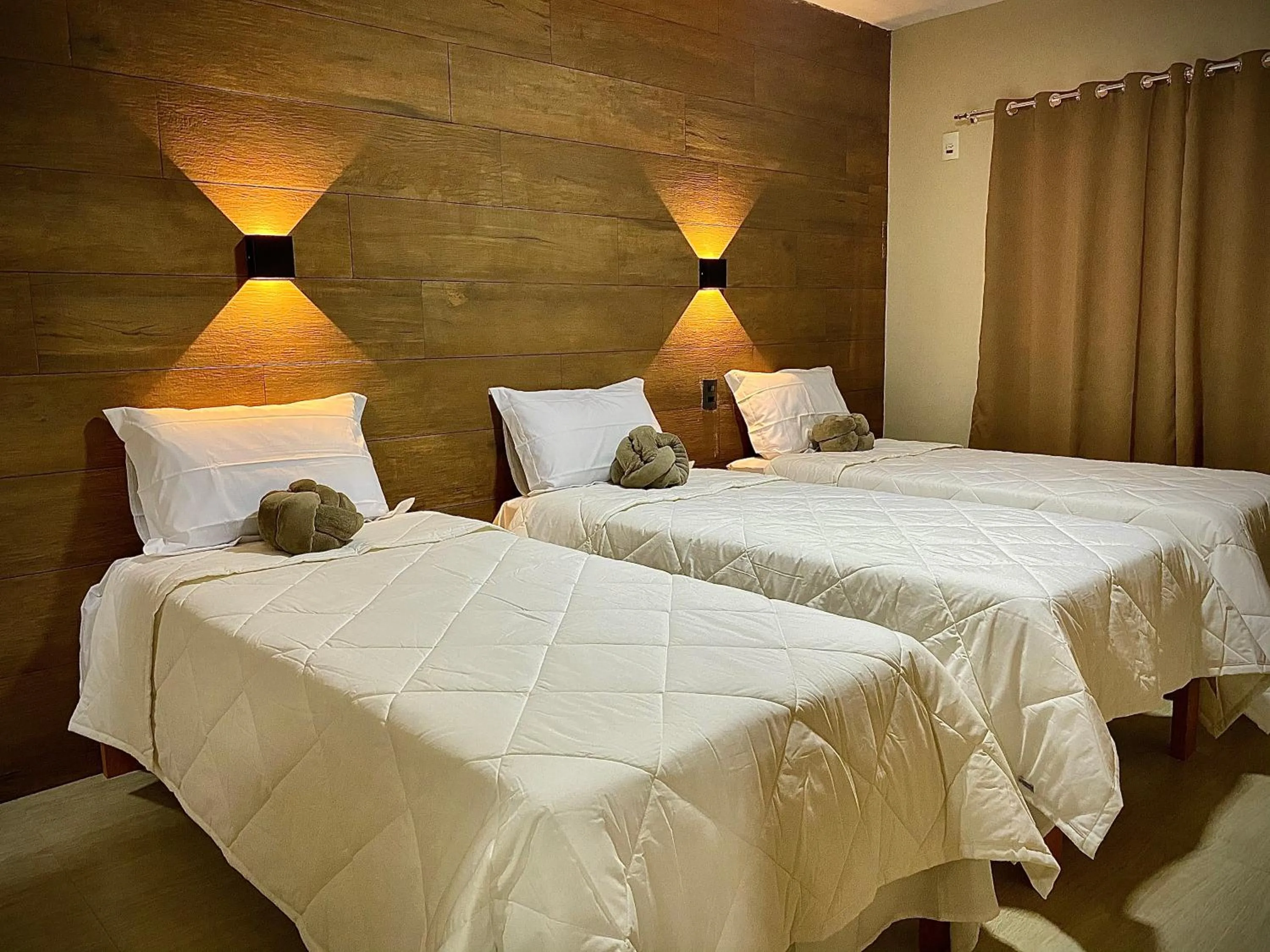Bedroom, Bed in Terra D` Ouro Apart Hotel