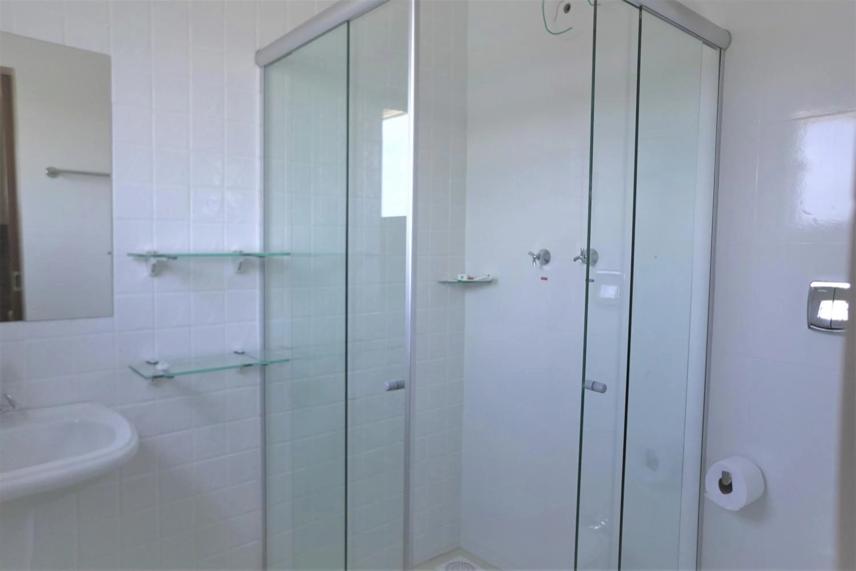 Bathroom in Terra D` Ouro Apart Hotel