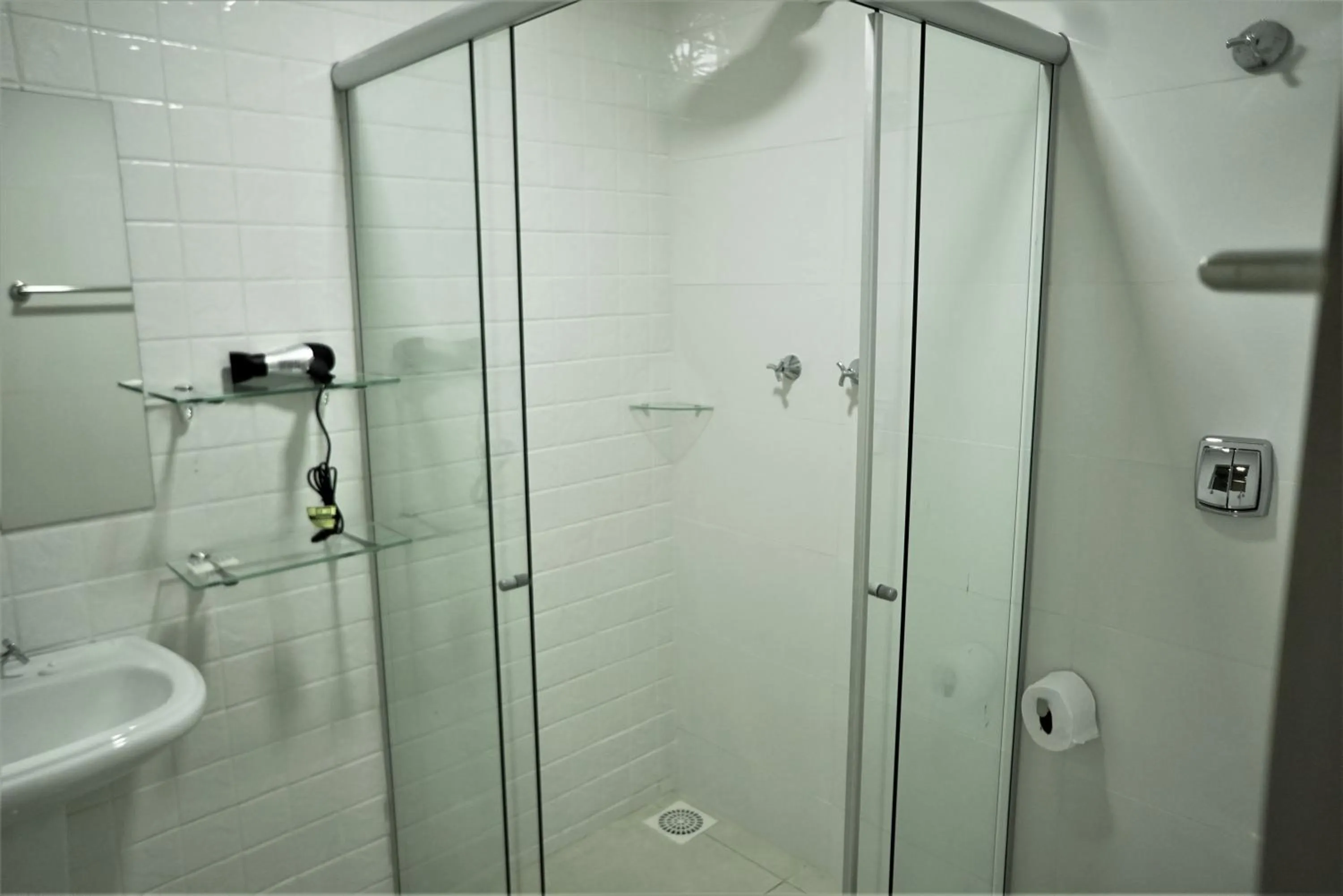 Bathroom in Terra D` Ouro Apart Hotel