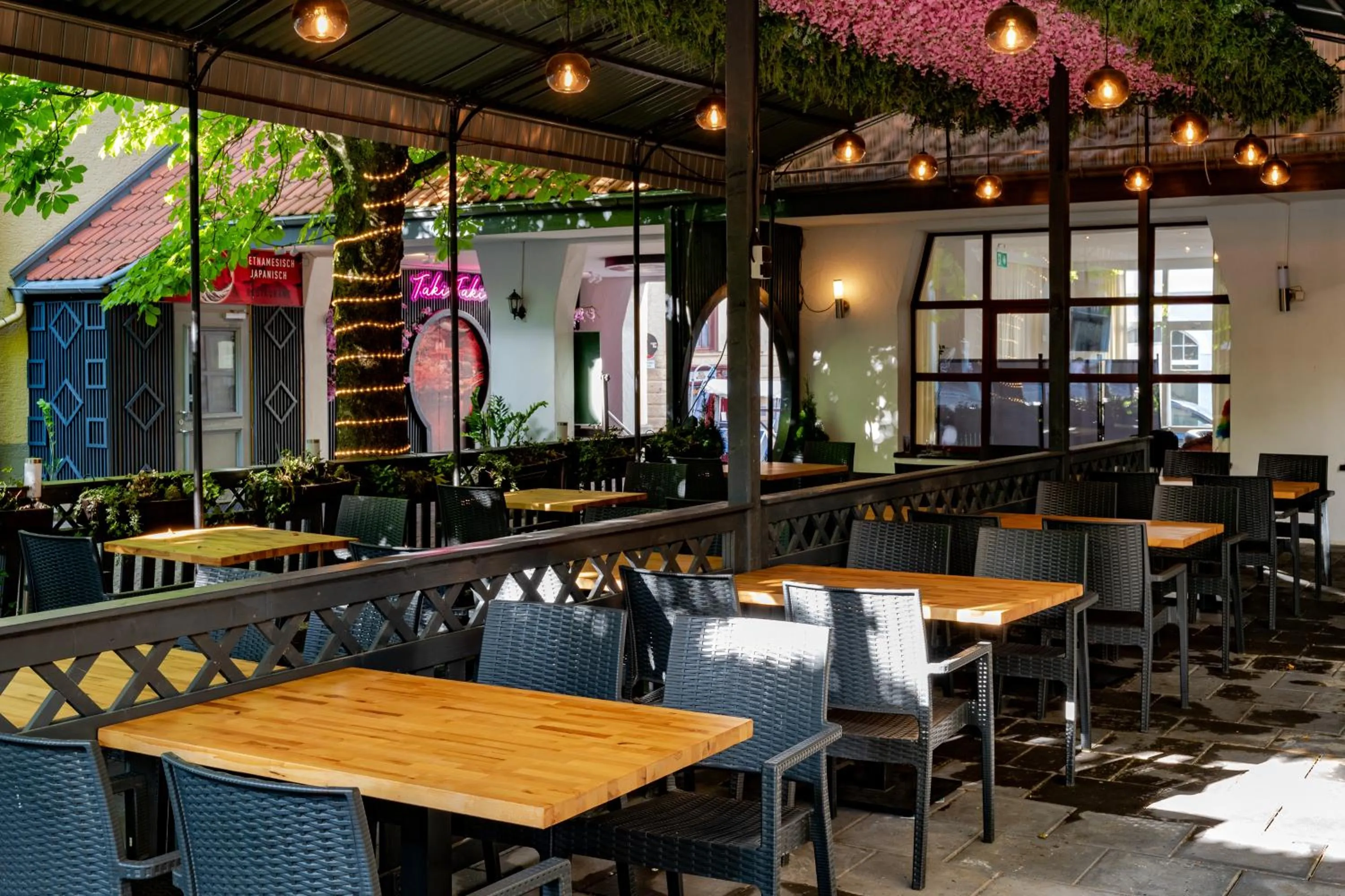 Restaurant/places to eat in Drexel´s Parkhotel