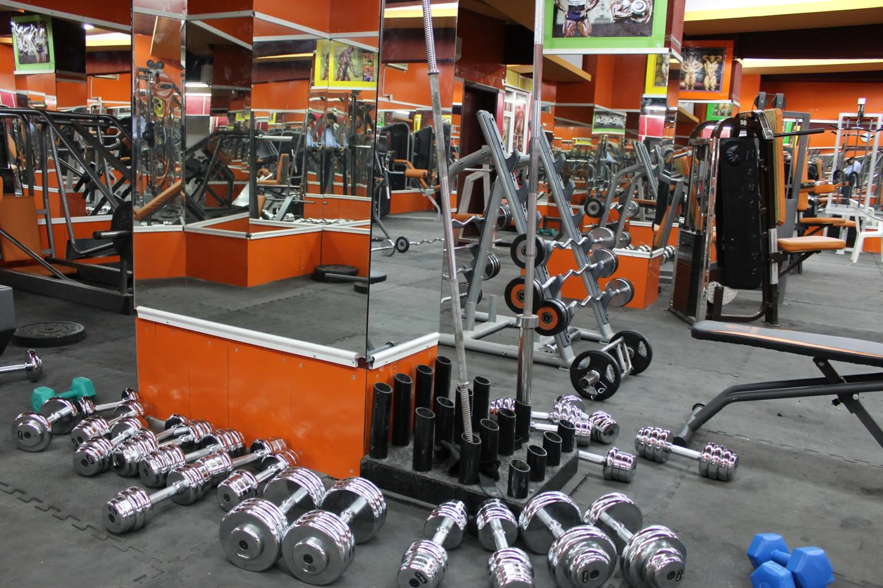 Fitness centre/facilities in Al Jabal Hotel