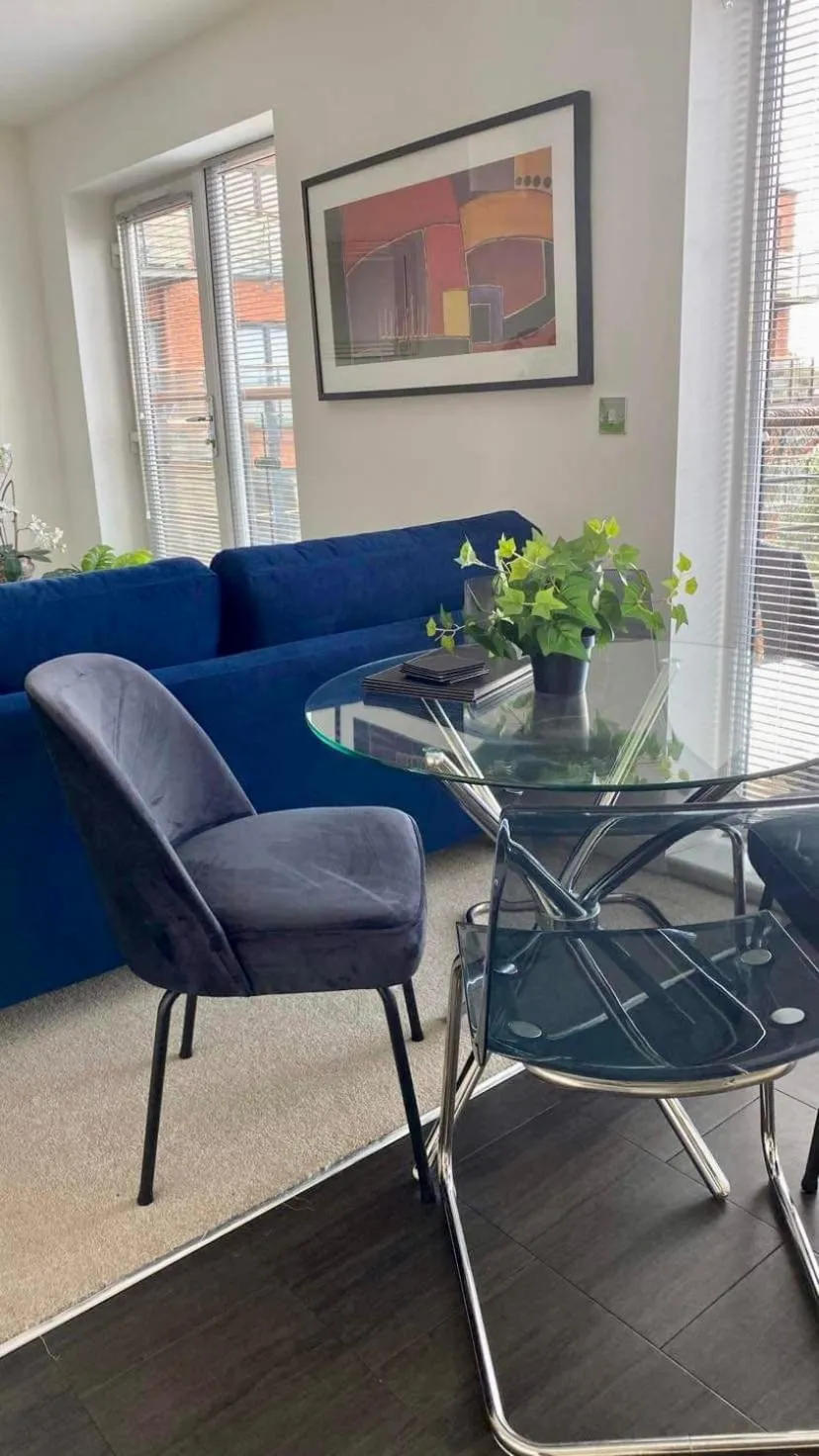 Dining area in Chester City Centre Waterfront Apartment