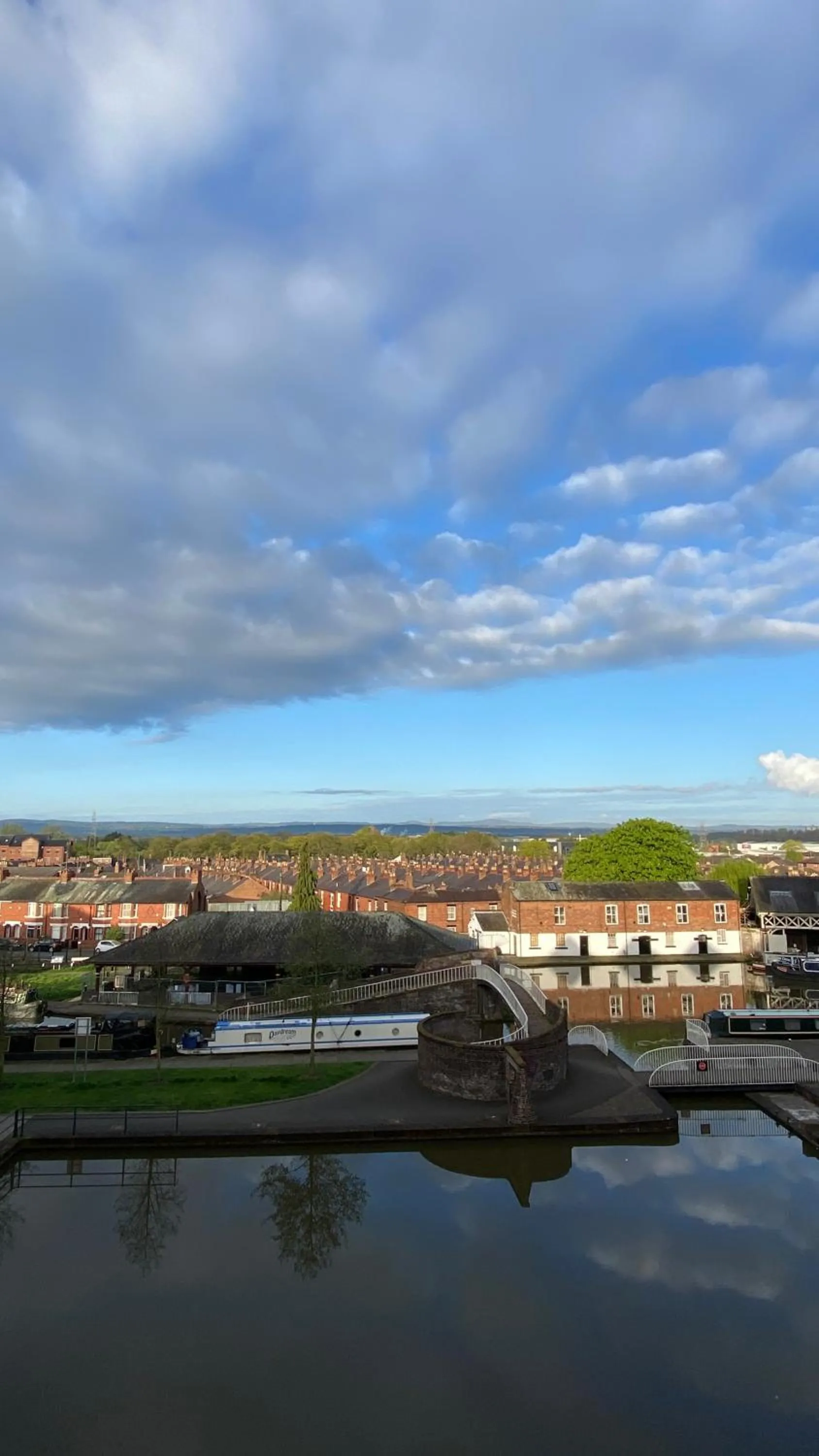 View (from property/room) in Chester City Centre Waterfront Apartment