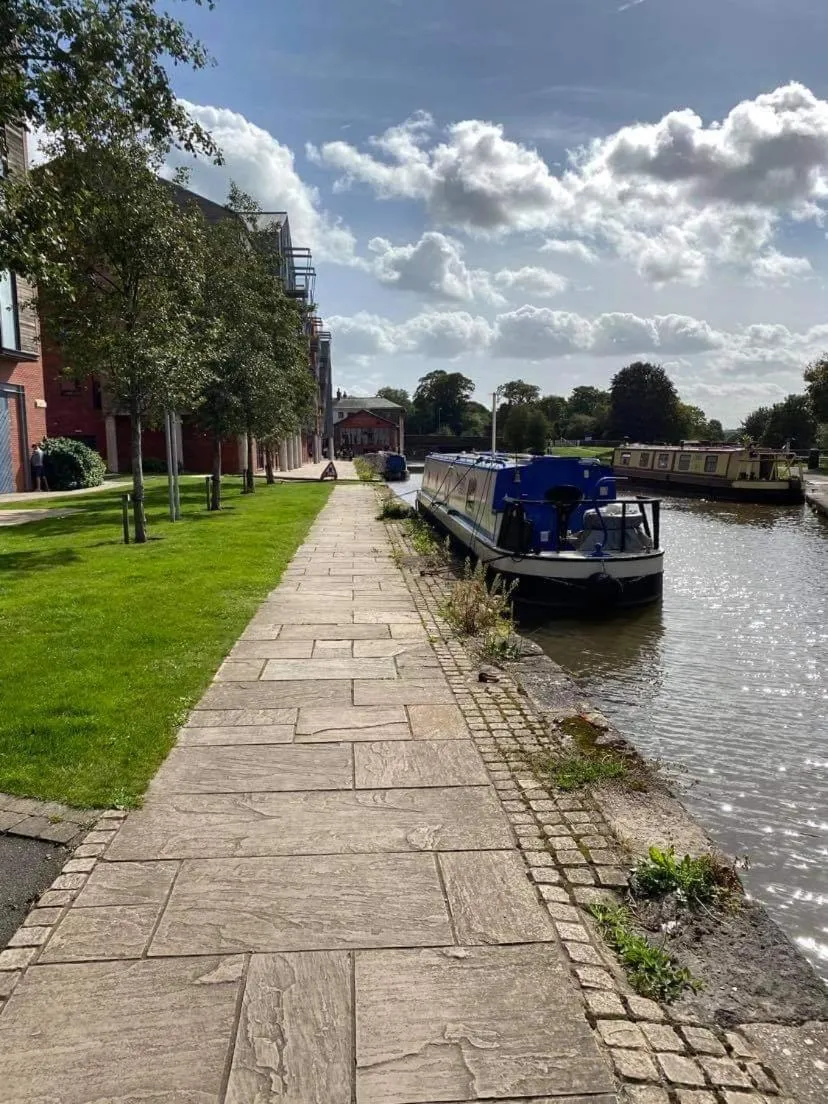 River view in Chester City Centre Waterfront Apartment