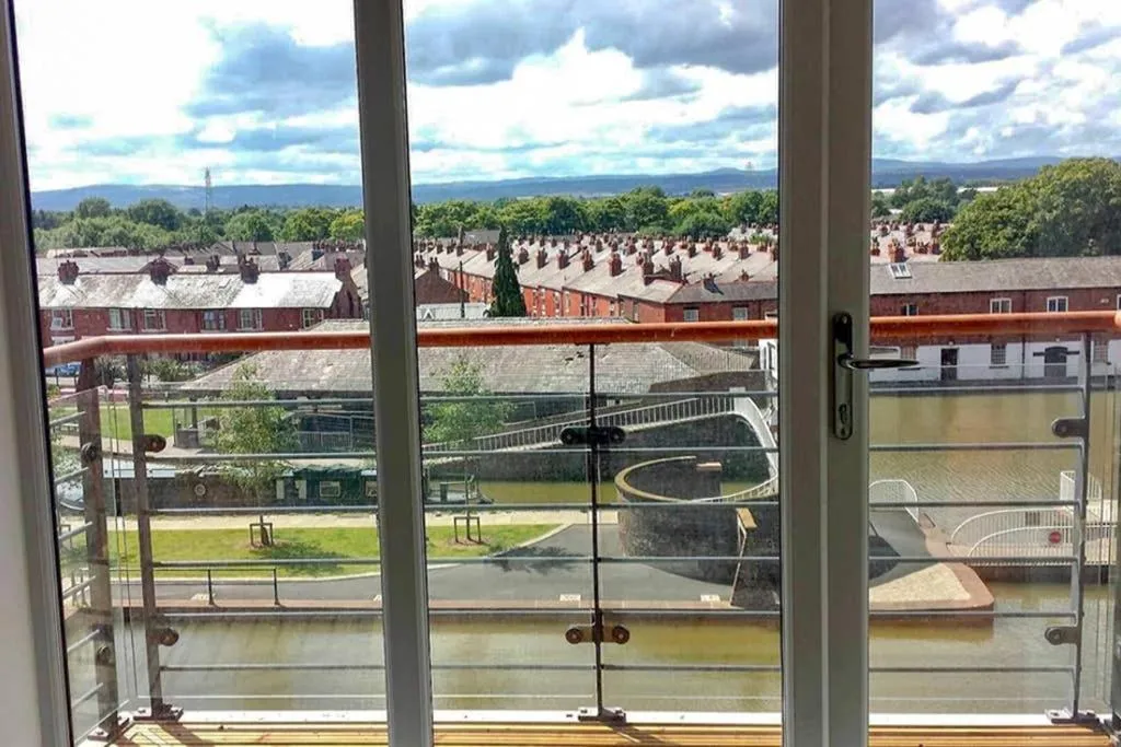 Balcony/Terrace in Chester City Centre Waterfront Apartment