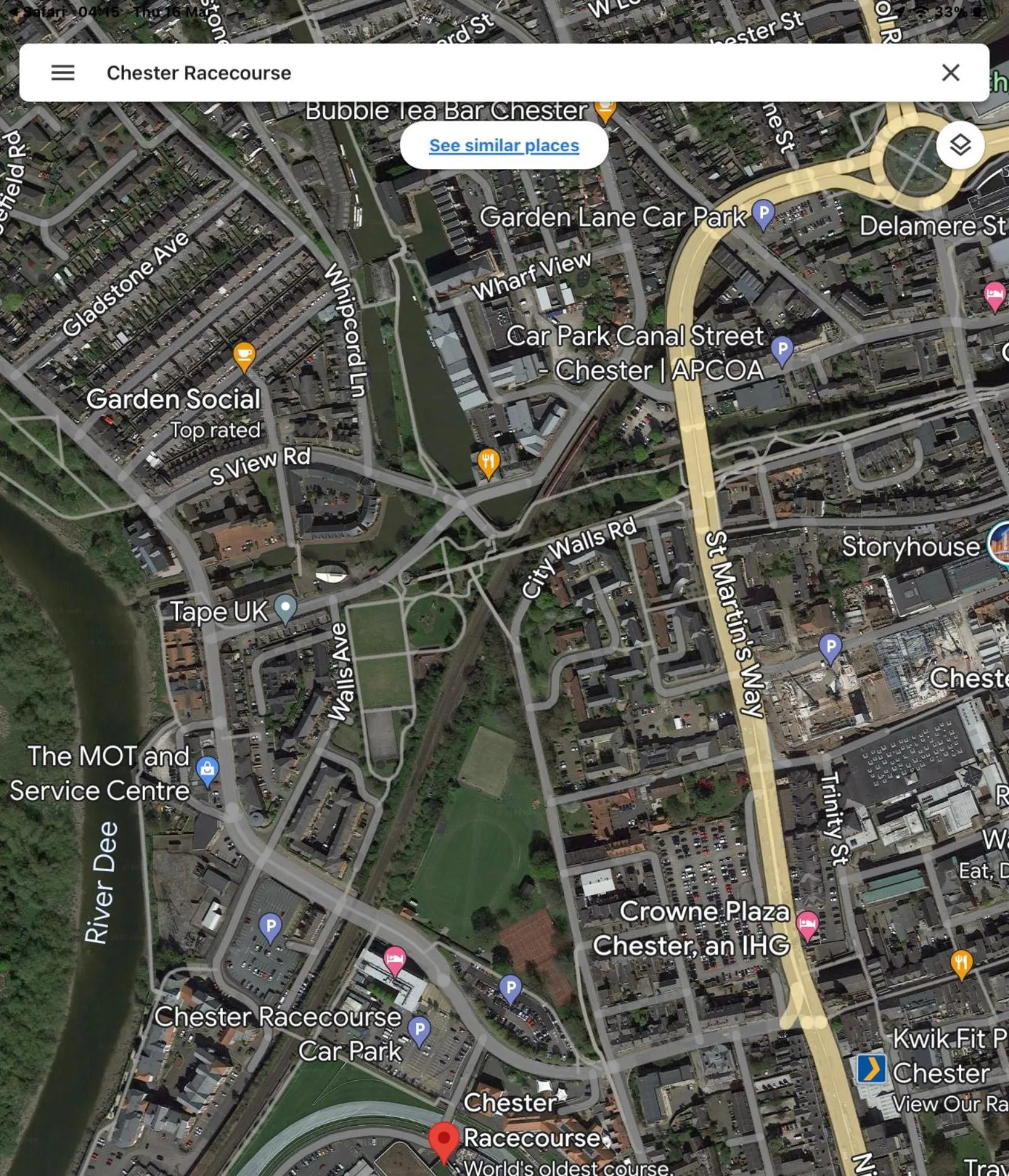 Horse-riding in Chester City Centre Waterfront Apartment