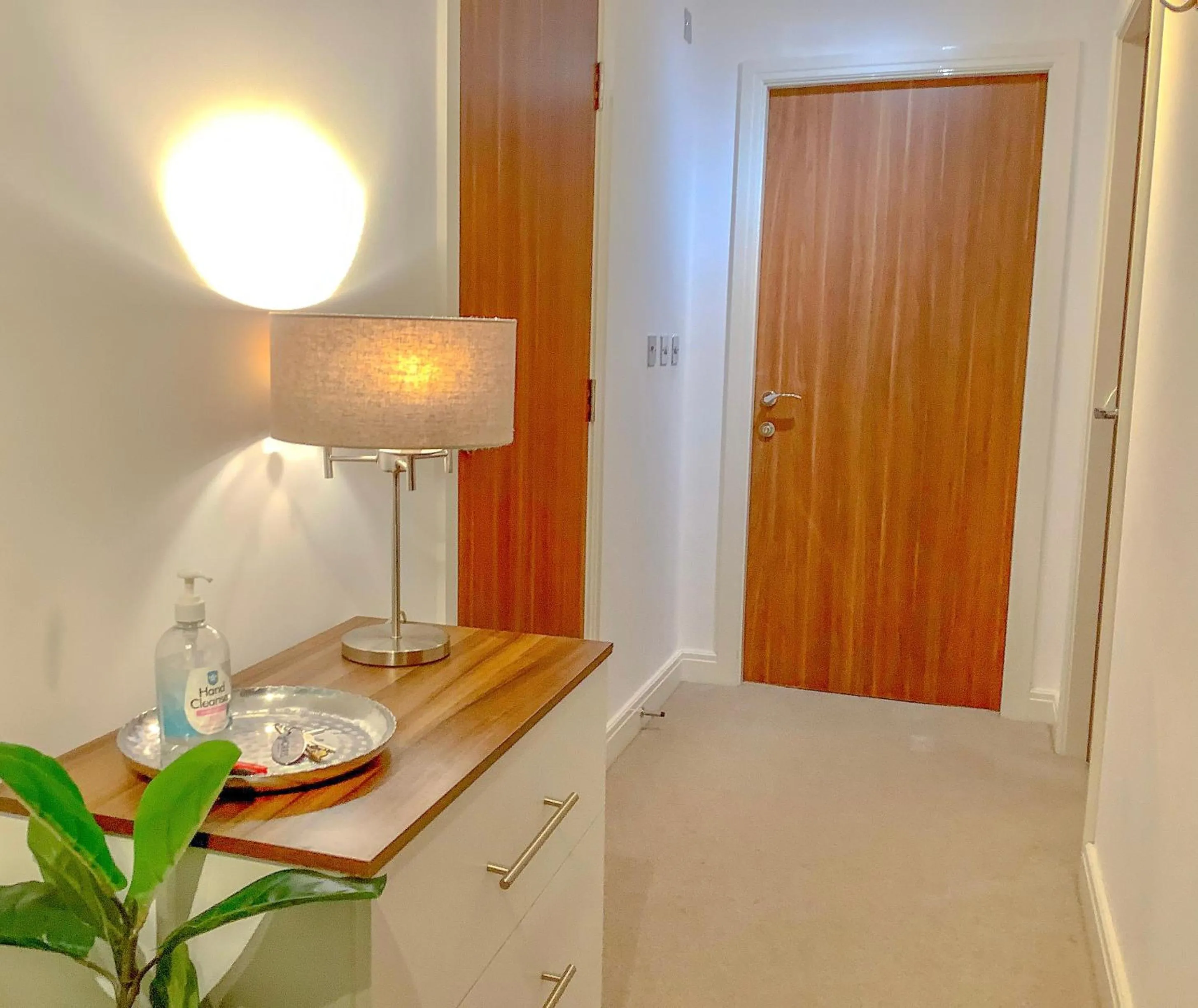 wardrobe in Chester City Centre Waterfront Apartment