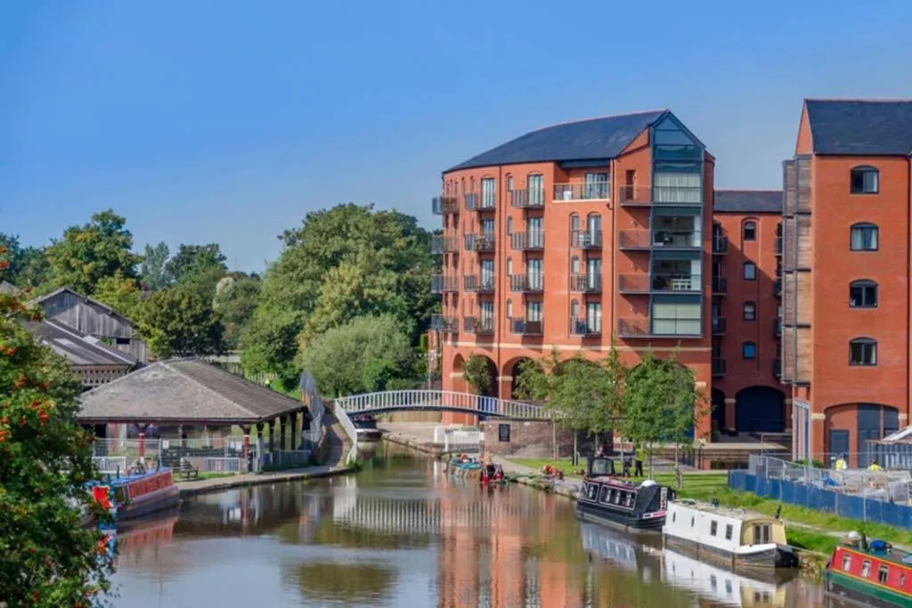 Property building in Chester City Centre Waterfront Apartment