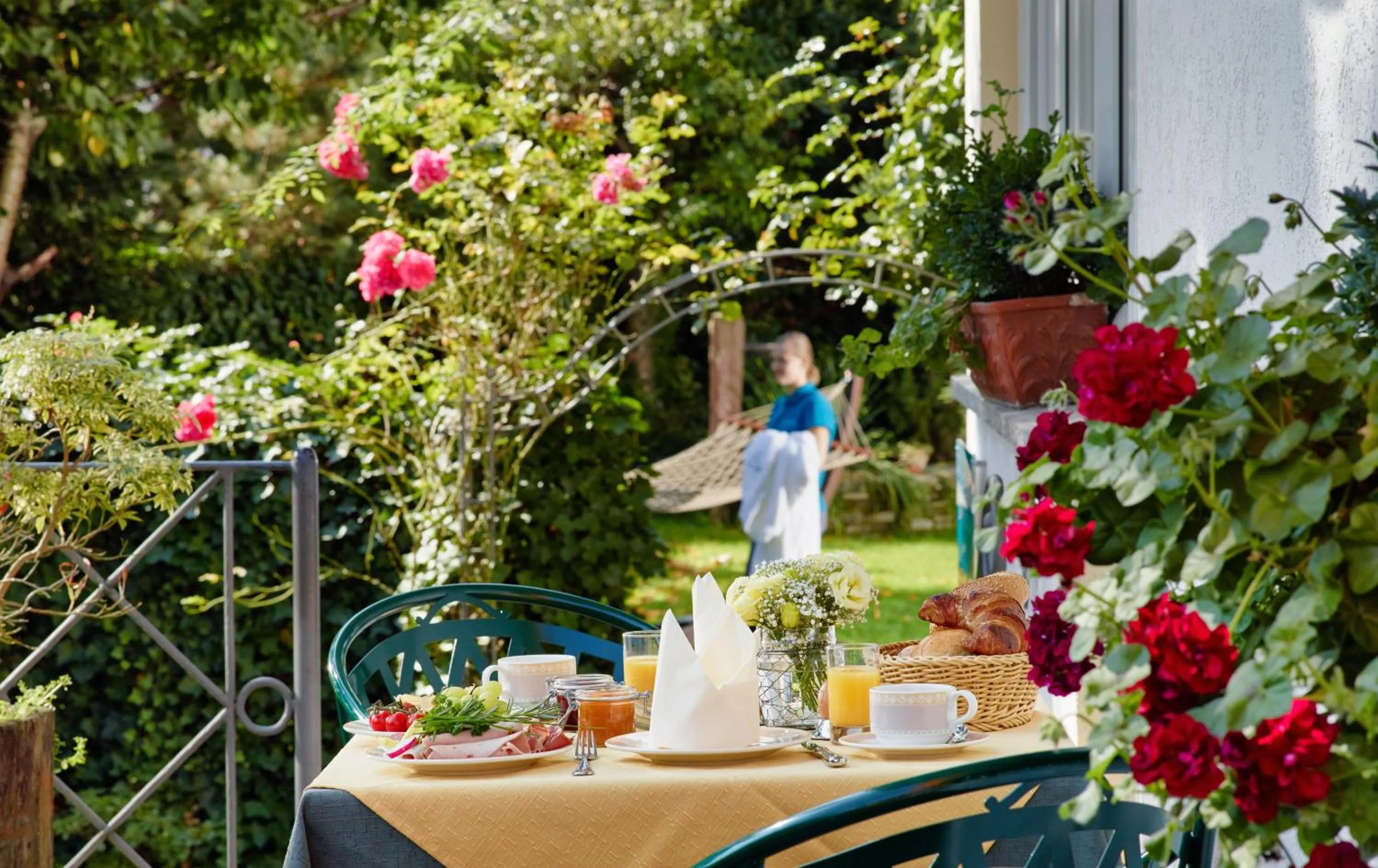 Garden in Ringhotel Bömers Mosel Landhotel