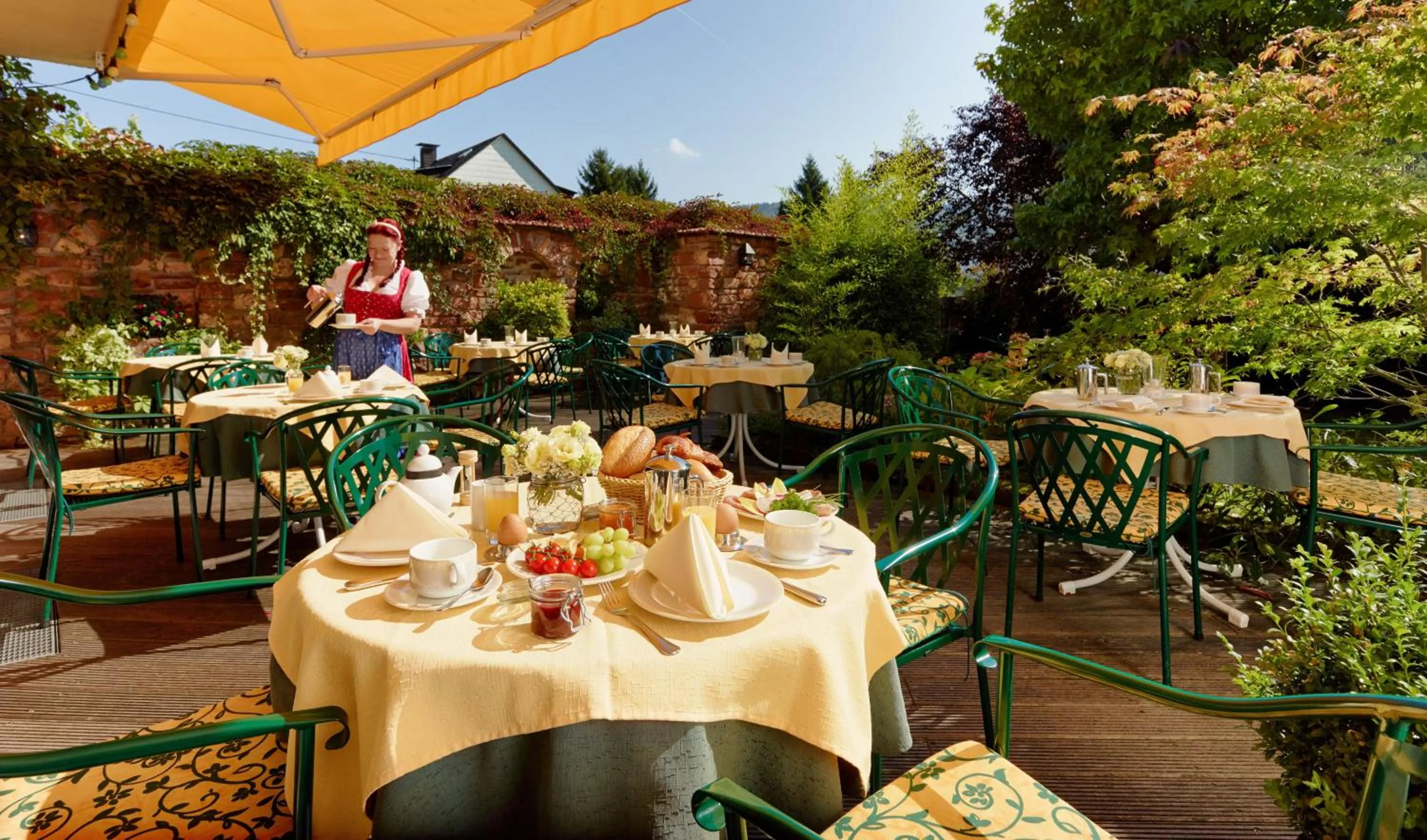 Garden in Ringhotel Bömers Mosel Landhotel