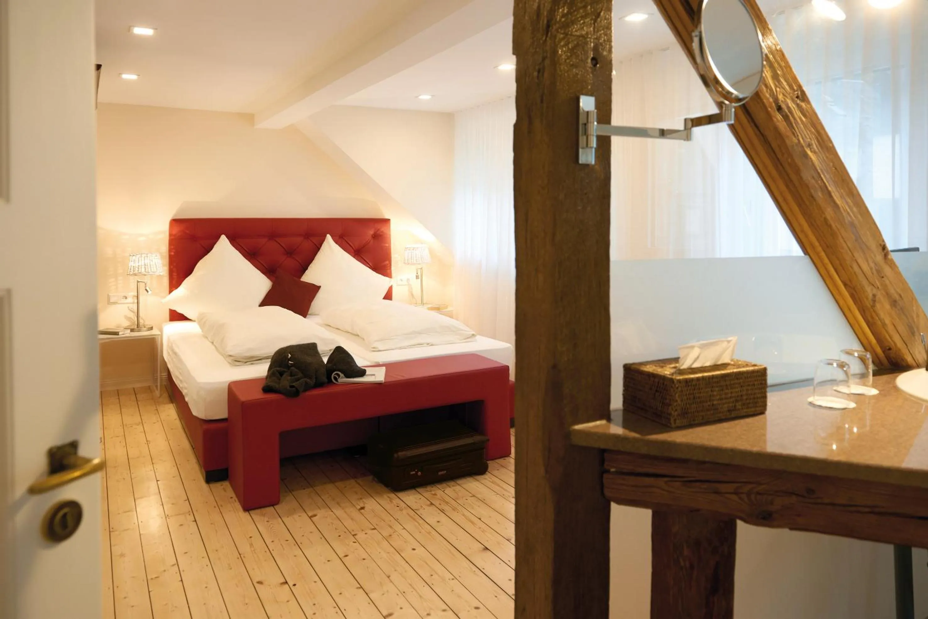 Bed in Ringhotel Bömers Mosel Landhotel