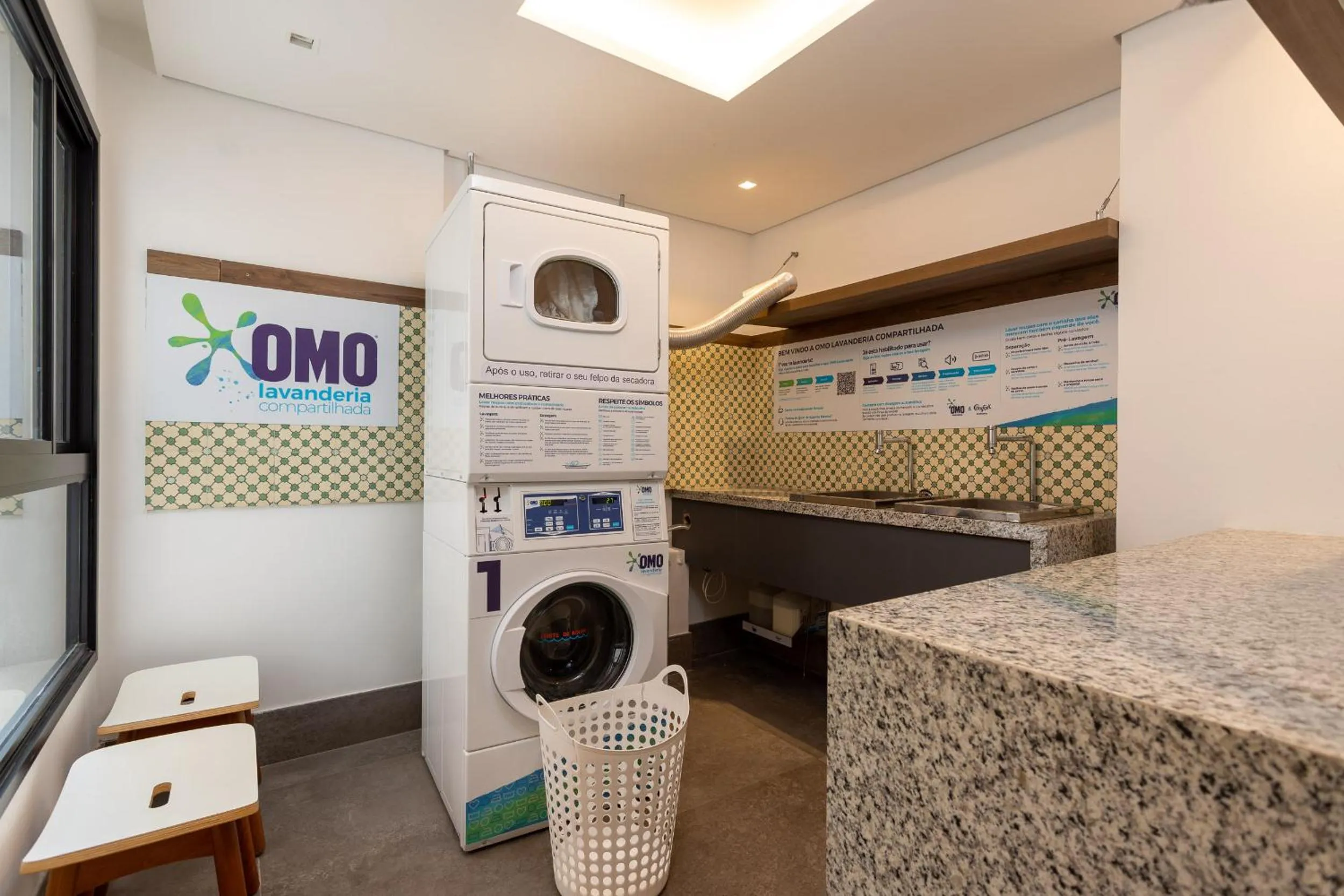 laundry in Charlie Cobogó Pinheiros