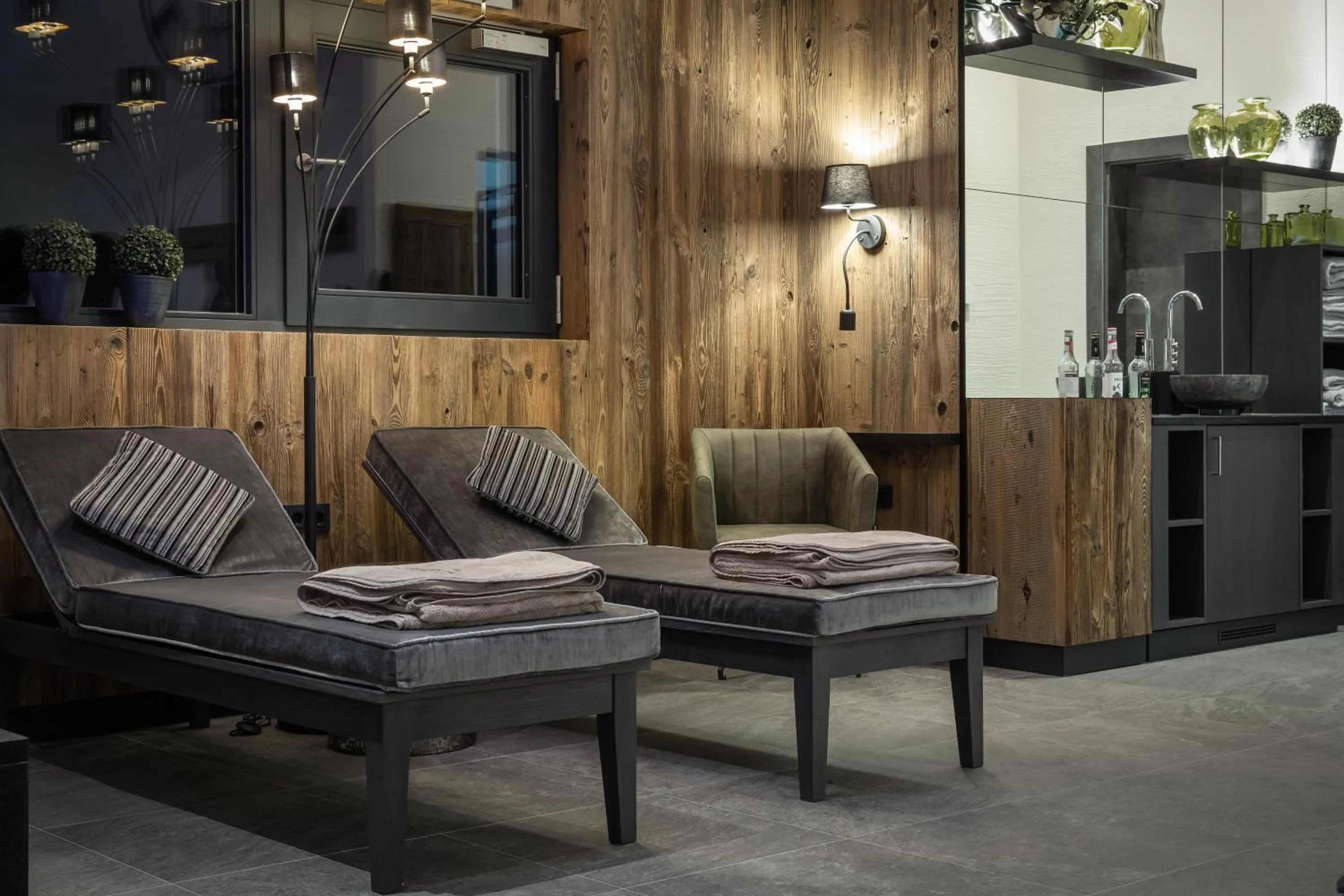 Spa and wellness centre/facilities in Hotel-Gasthof Höttl