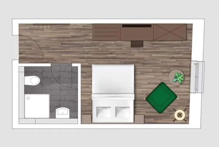 Floor plan in Hotel-Gasthof Höttl