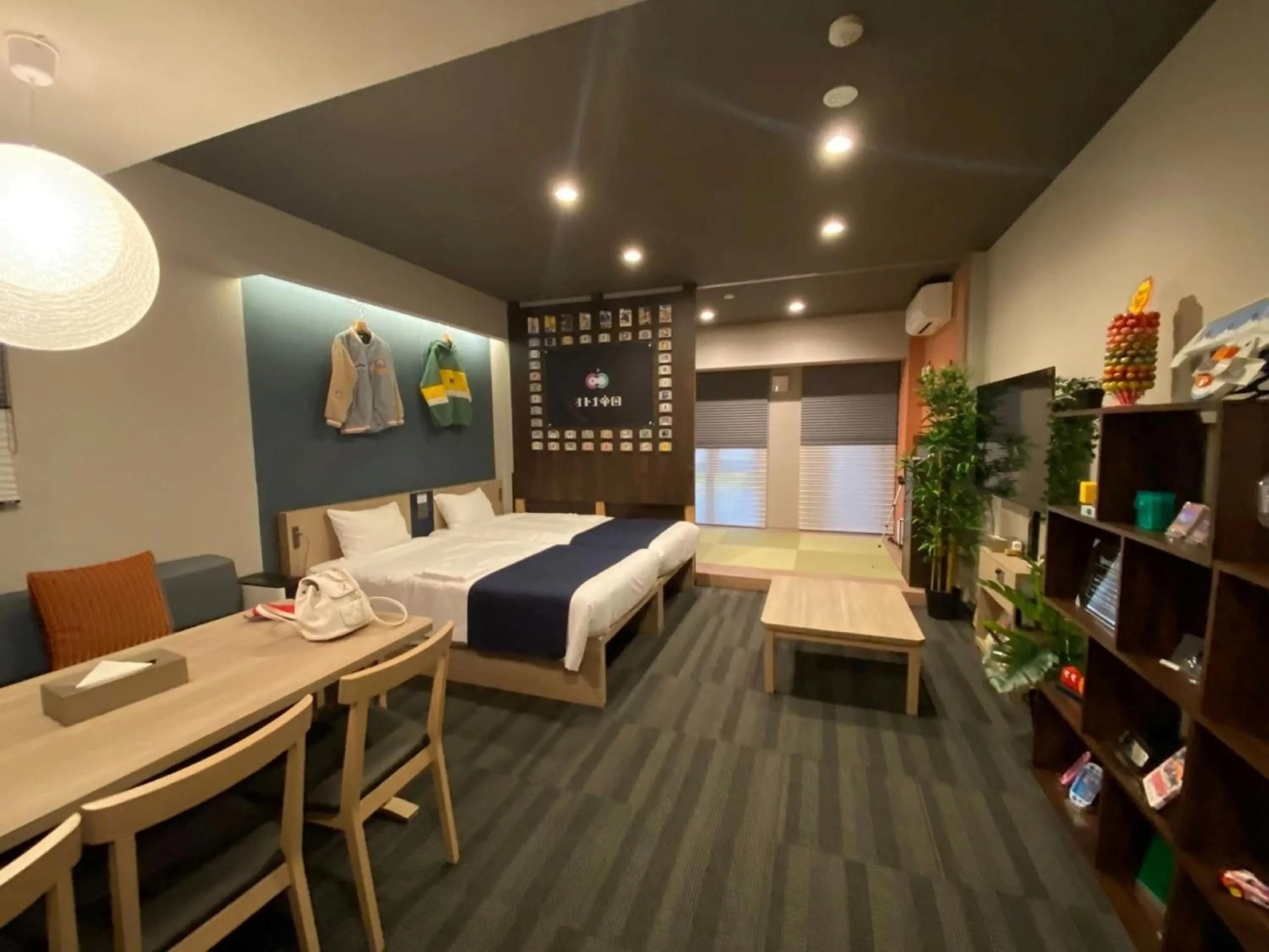 Photo of the whole room, Bed in MONday Apart Premium AKIHABARA ASAKUSABASHI Sta.