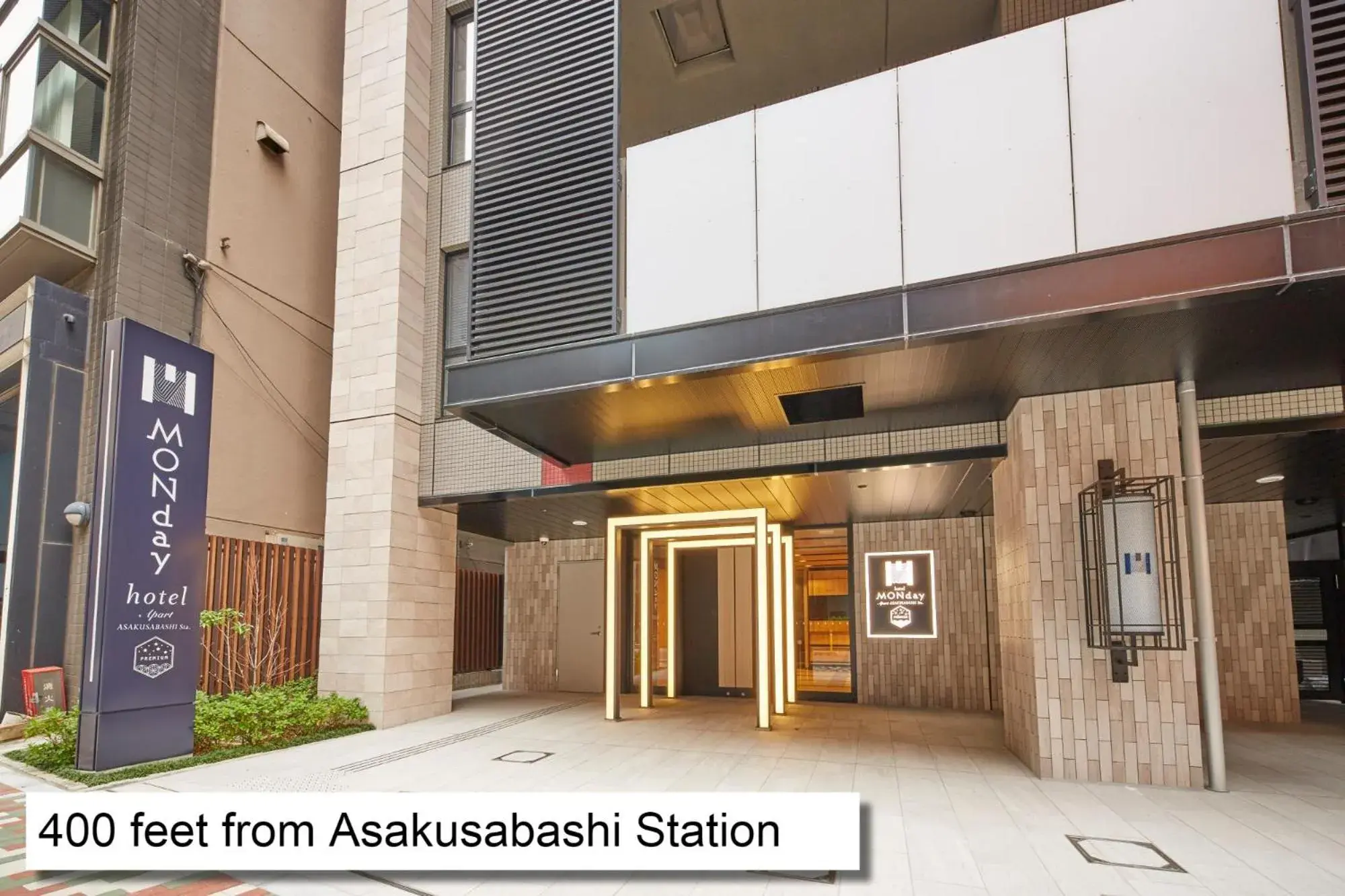 Property building in MONday Apart Premium AKIHABARA ASAKUSABASHI Sta. Property building in MONday Apart Premium AKIHABARA ASAKUSABASHI Sta.