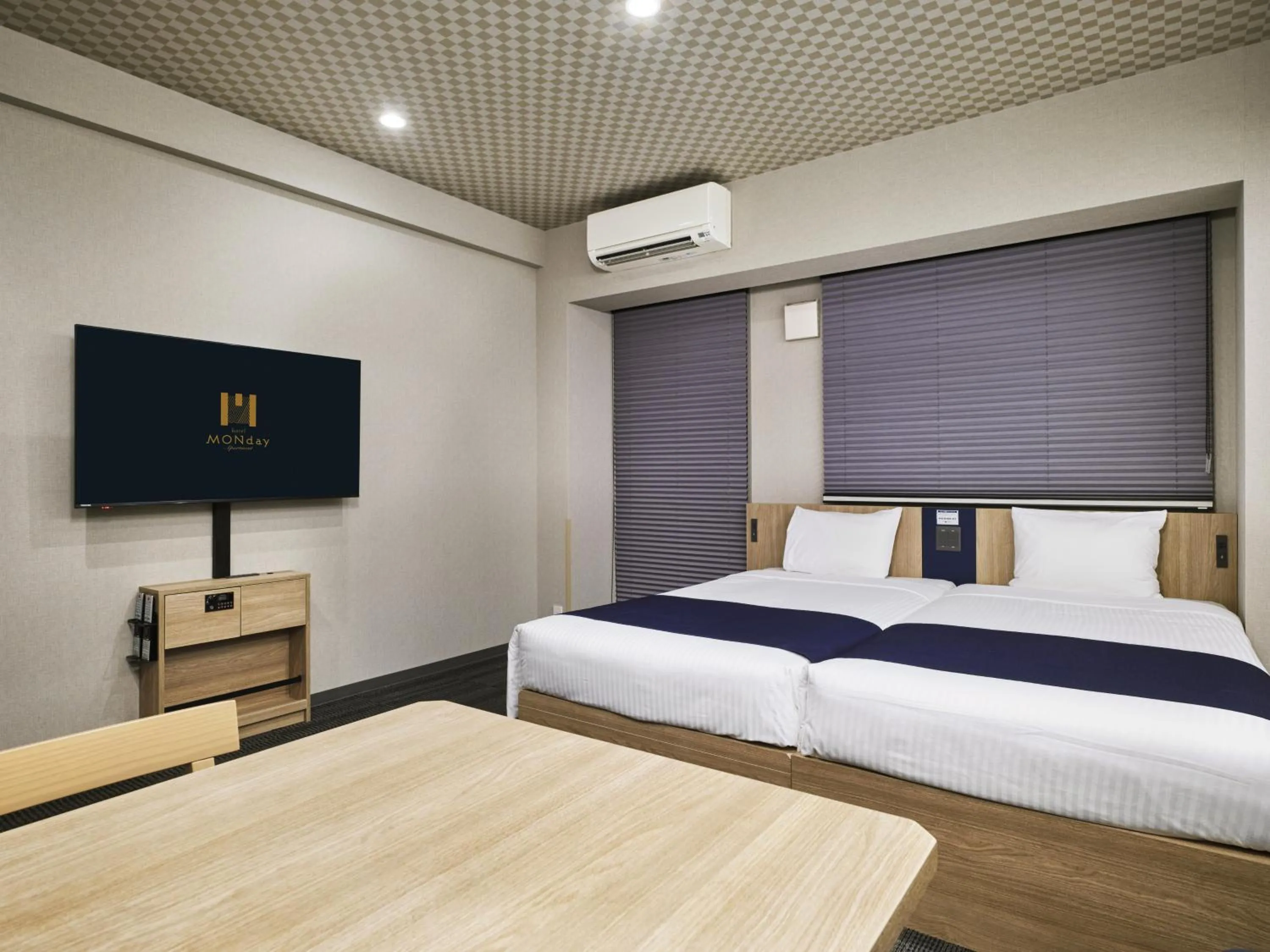 Bed in MONday Apart Premium AKIHABARA ASAKUSABASHI Sta.