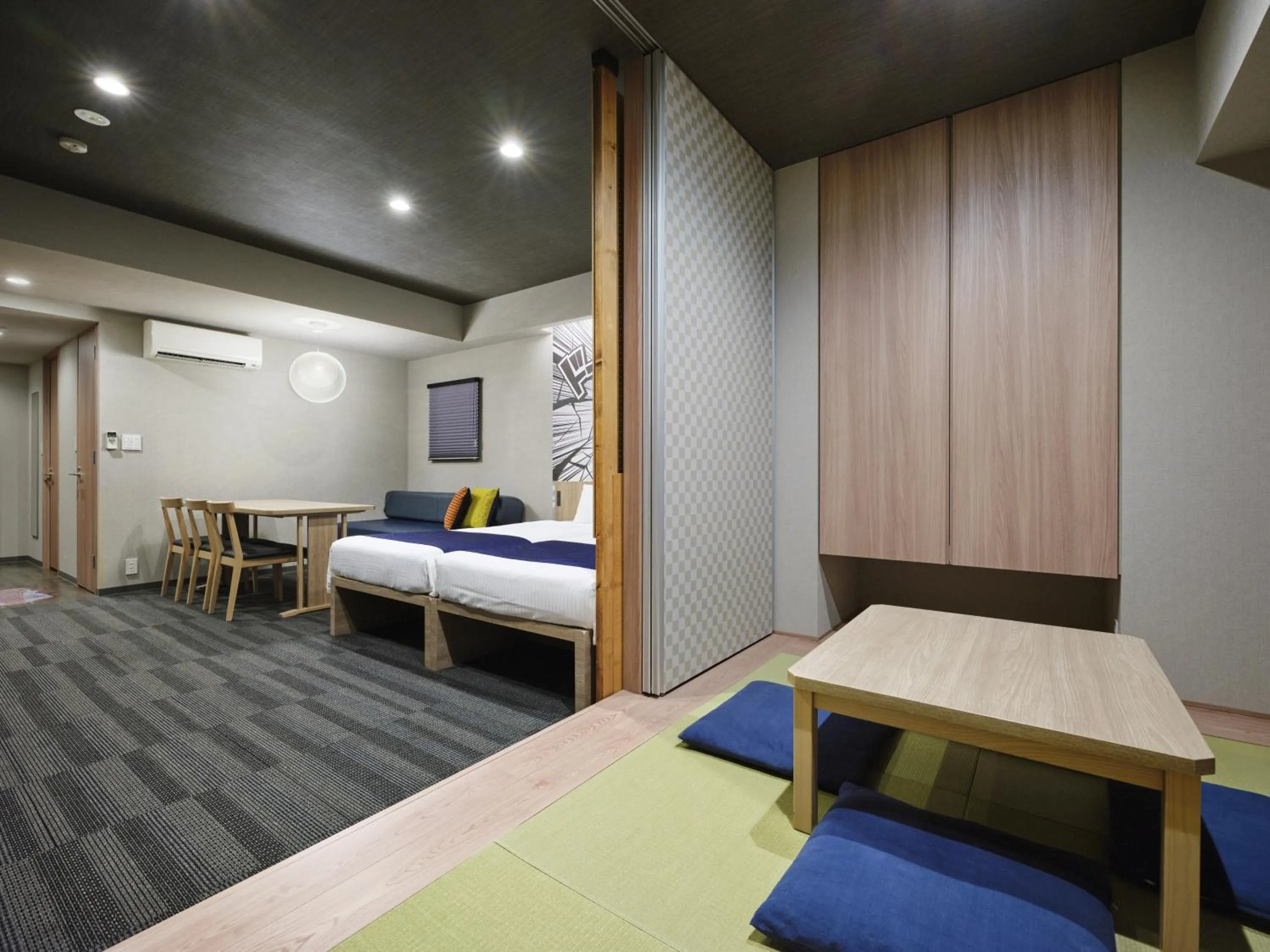 Bed in MONday Apart Premium AKIHABARA ASAKUSABASHI Sta.