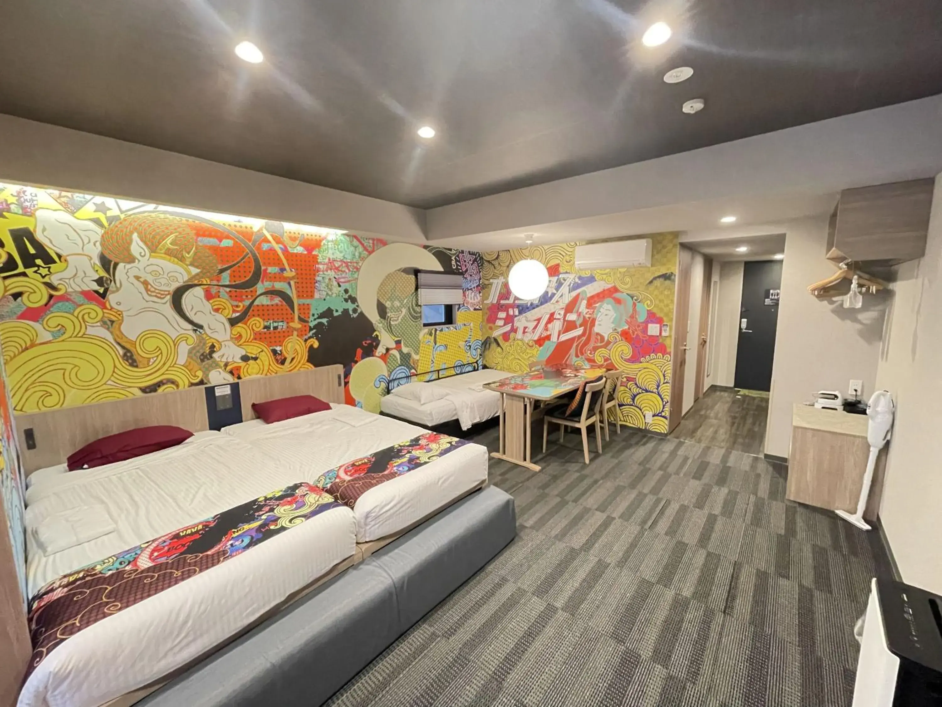 Photo of the whole room, Bed in MONday Apart Premium AKIHABARA ASAKUSABASHI Sta. Photo of the whole room, Bed in MONday Apart Premium AKIHABARA ASAKUSABASHI Sta.