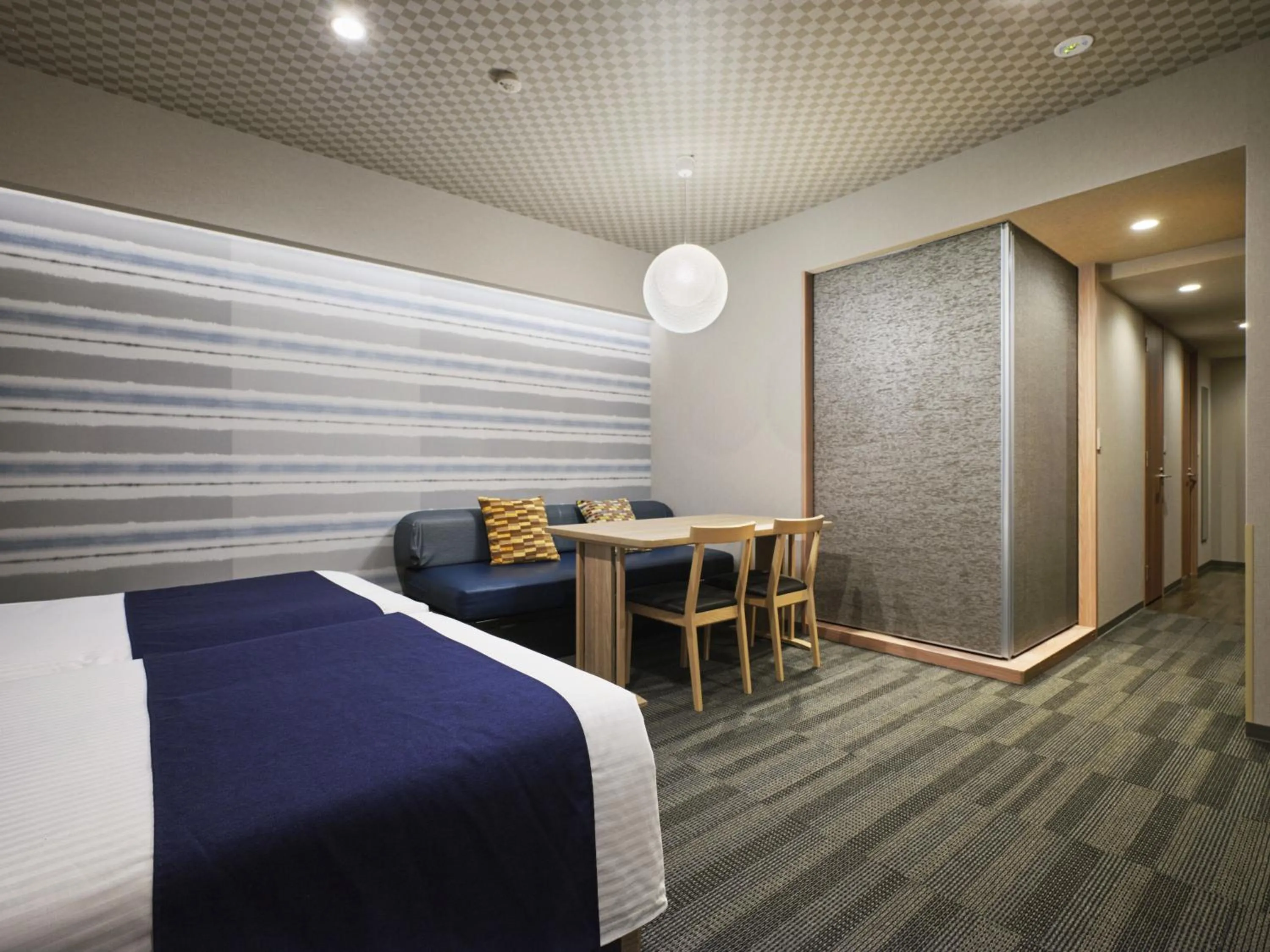 Bed in MONday Apart Premium AKIHABARA ASAKUSABASHI Sta.