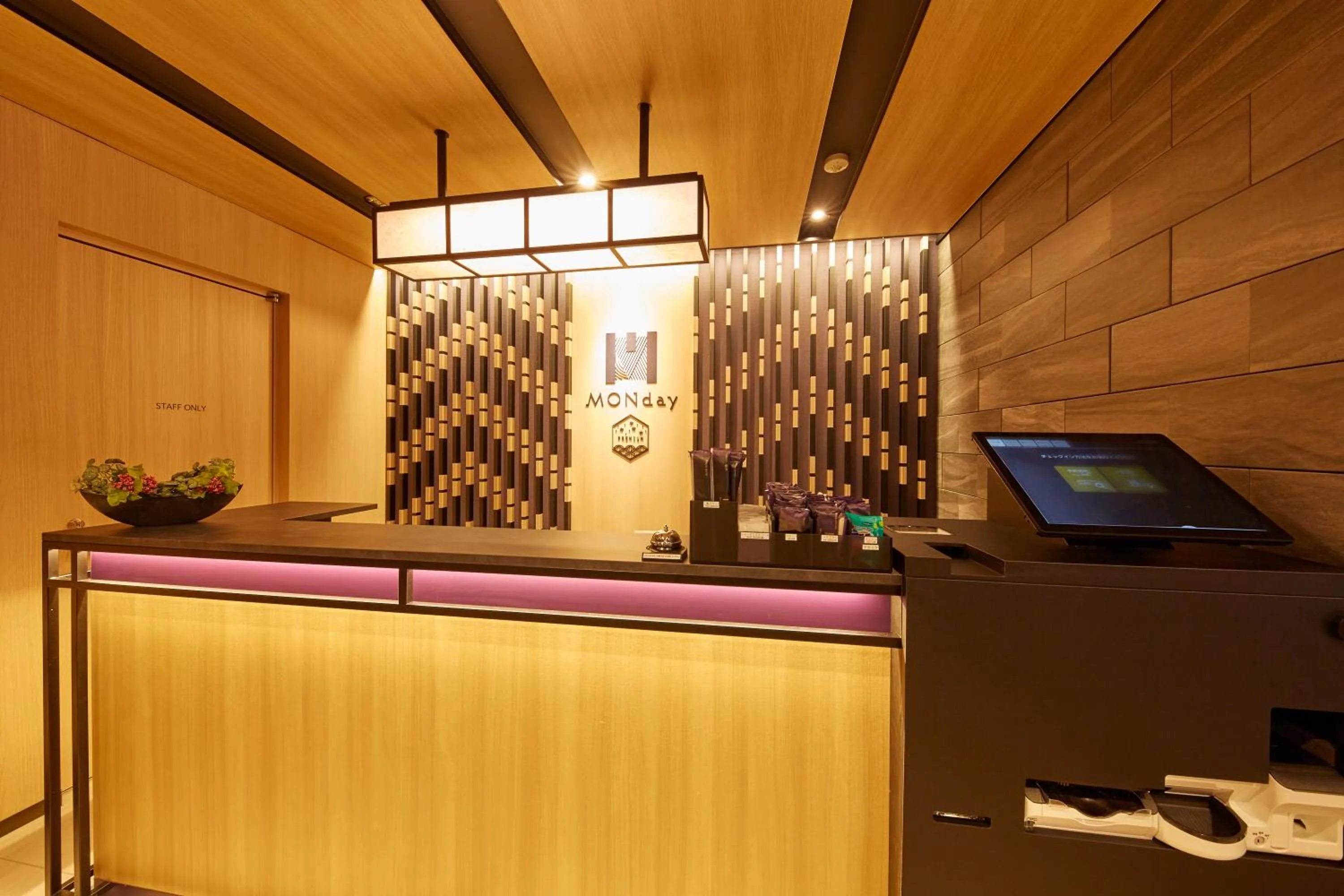 Lobby or reception in MONday Apart Premium AKIHABARA ASAKUSABASHI Sta.