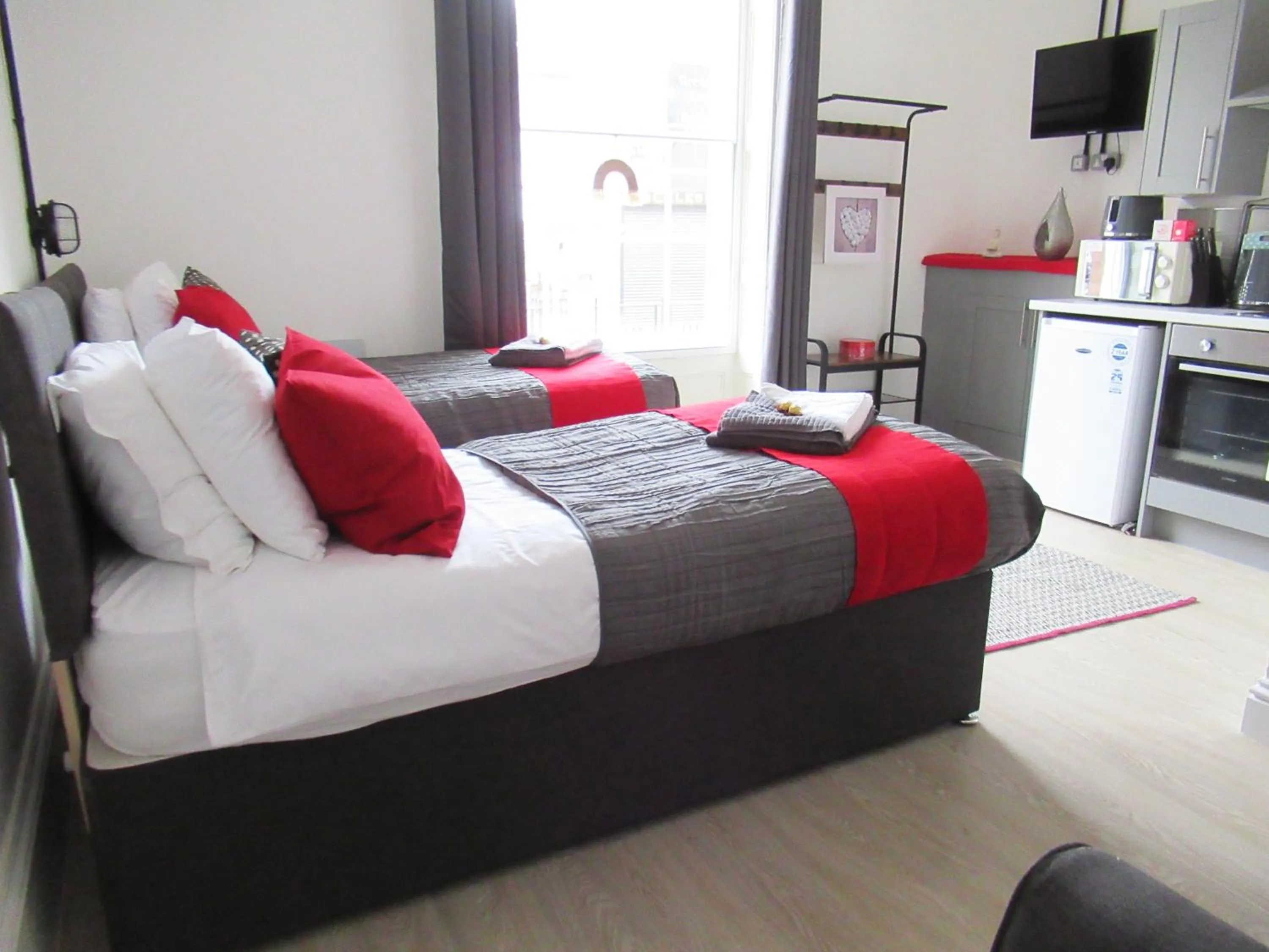 Bed in Queen Street Apartments