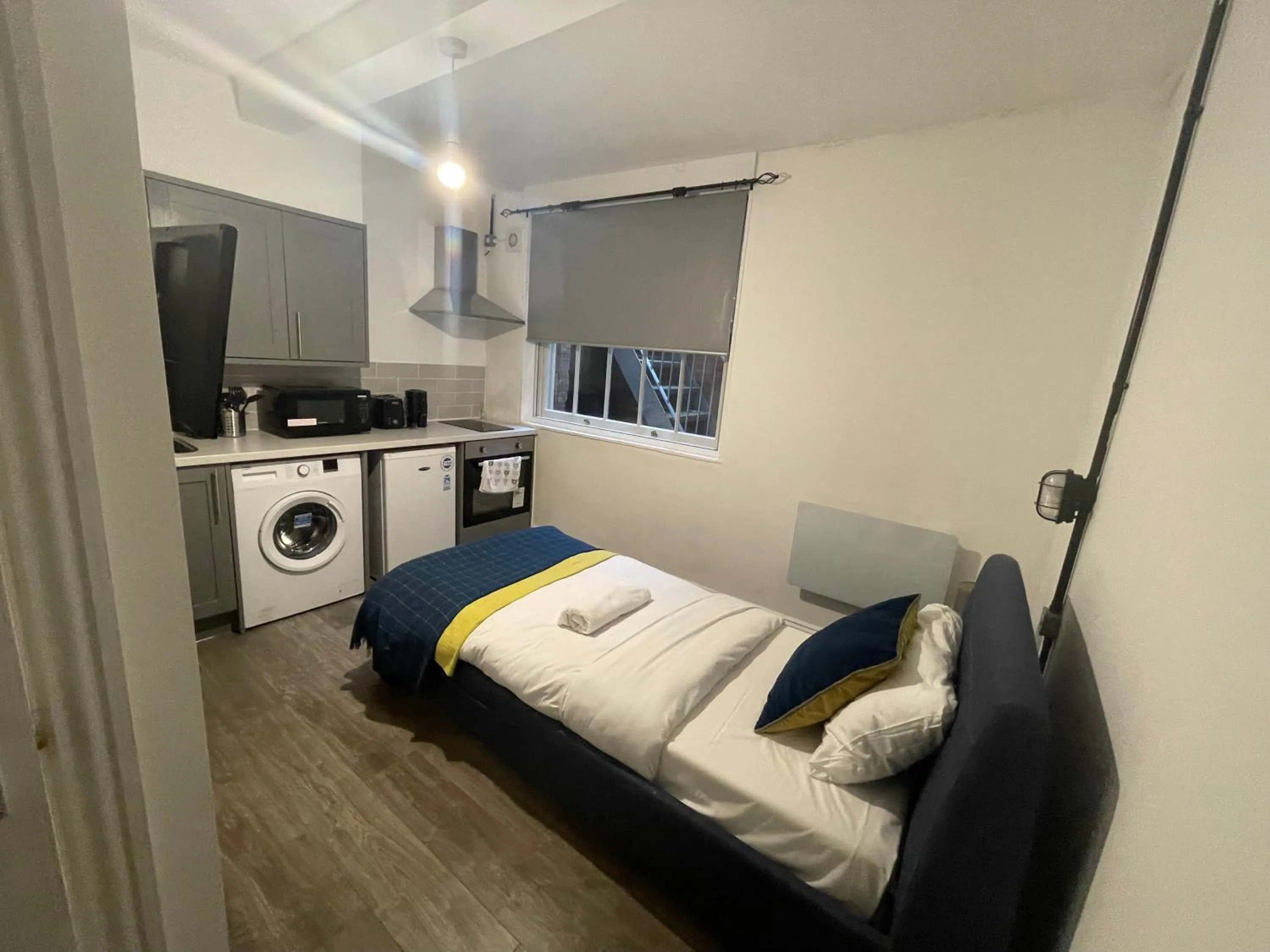 Bed in Queen Street Apartments