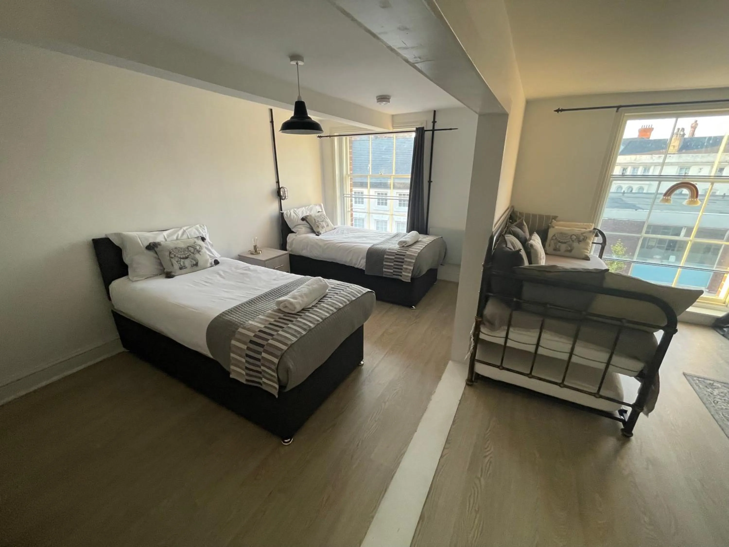 Bed in Queen Street Apartments