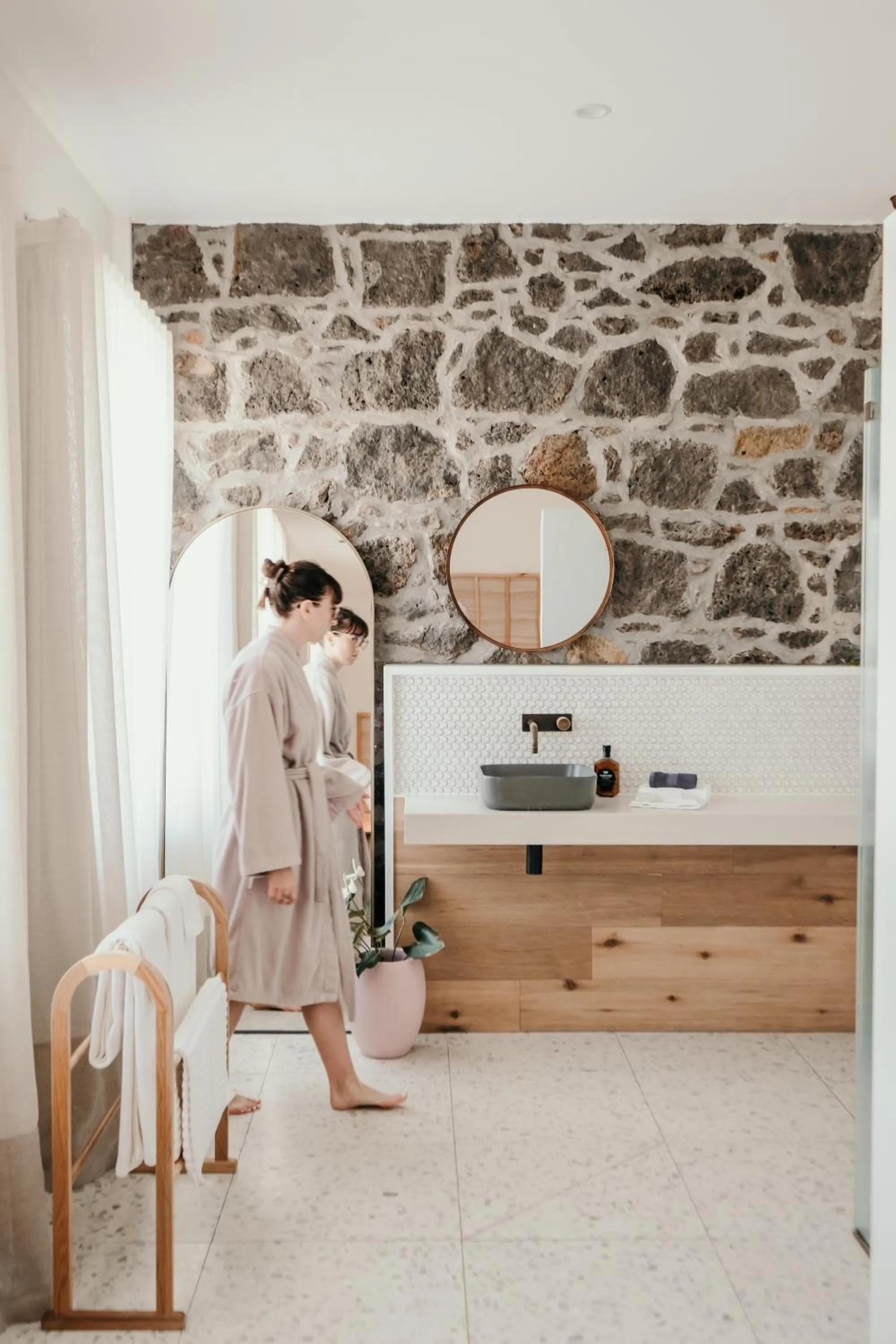 Bathroom in The Oak & Anchor Hotel