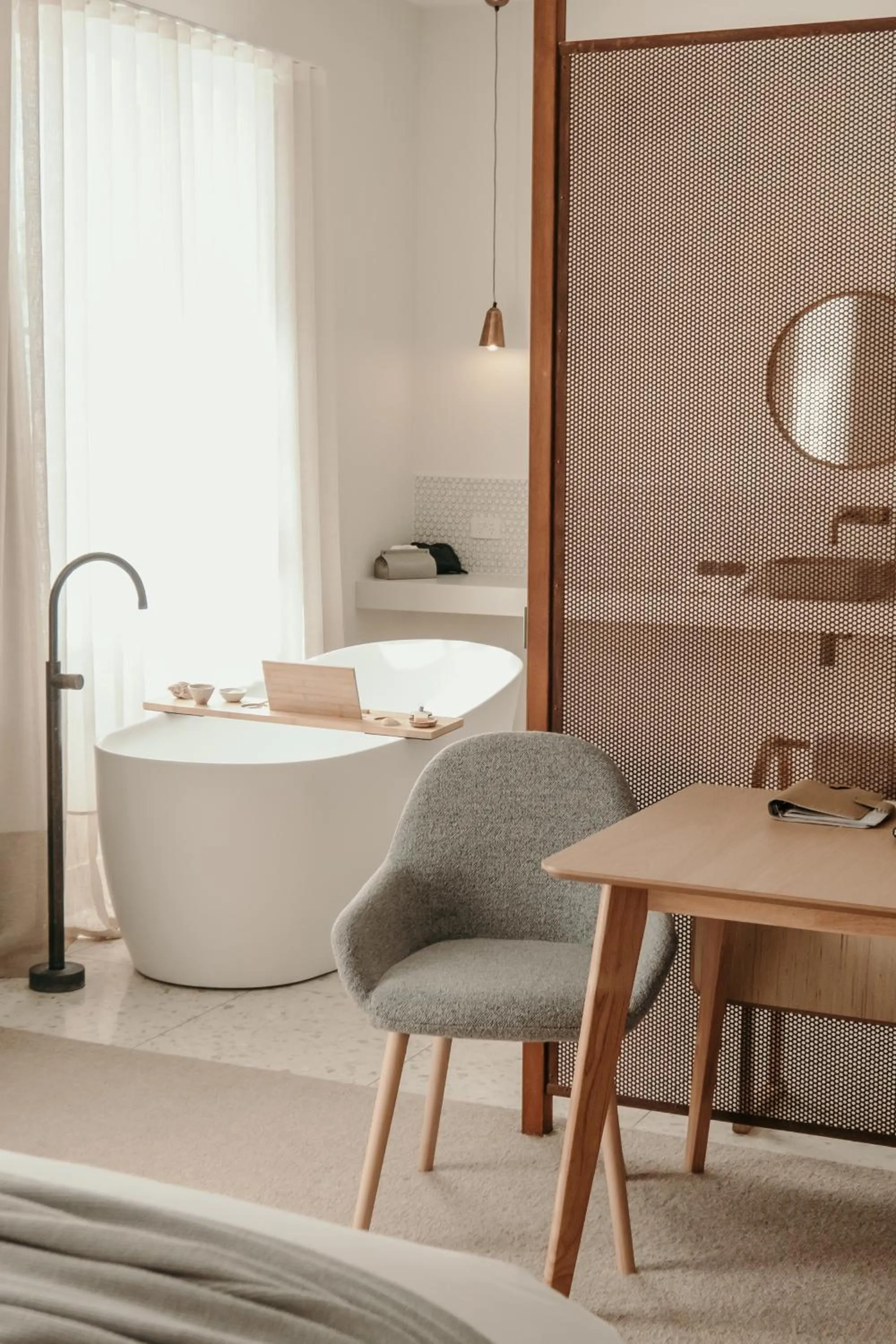 Bathroom in The Oak & Anchor Hotel