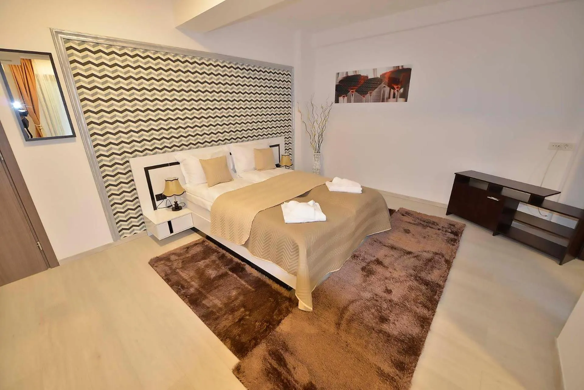 Bed in AMADEUS RESIDENCE